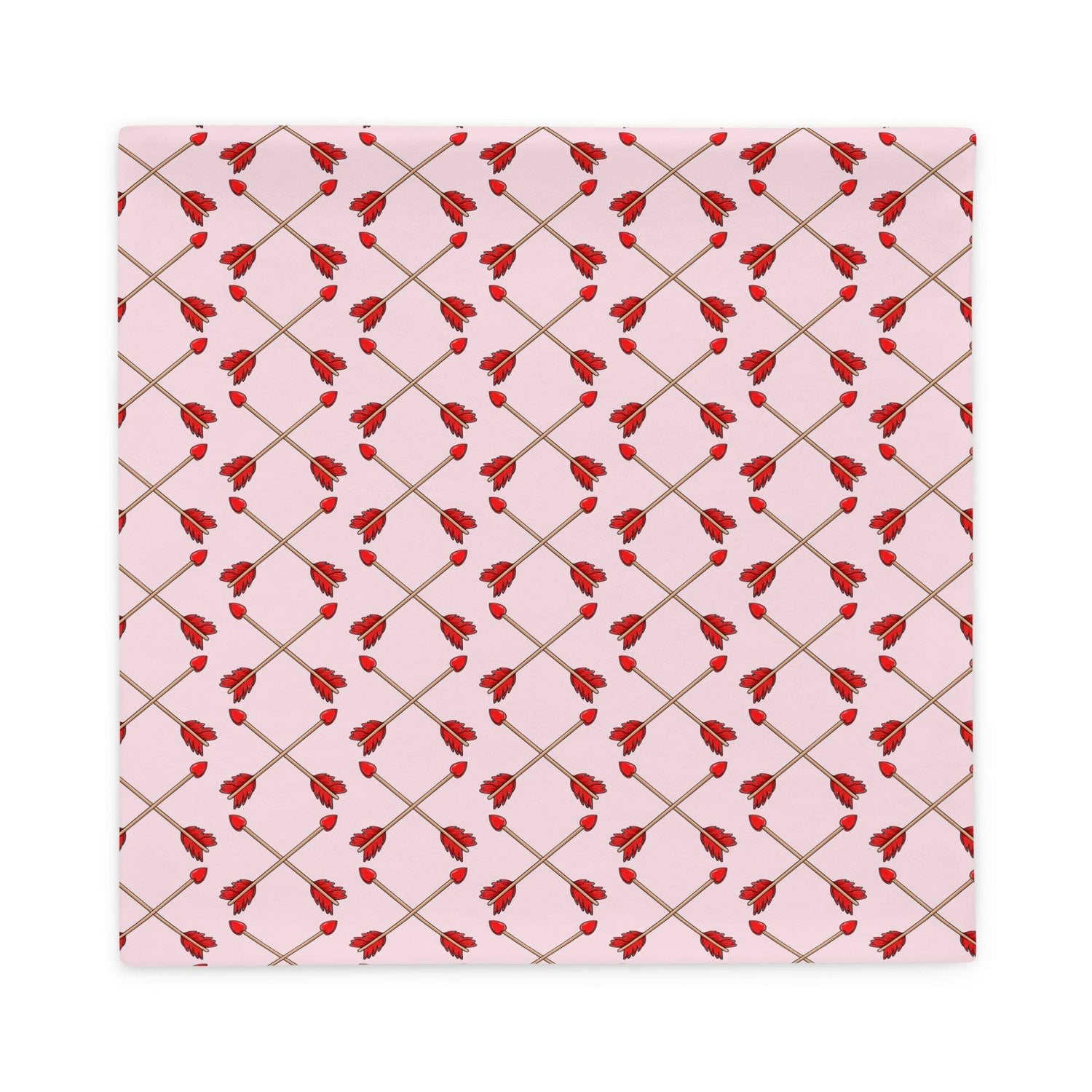 "Guilty of Love" English Bulldog Pillow Case | Fawn & White Colored Male