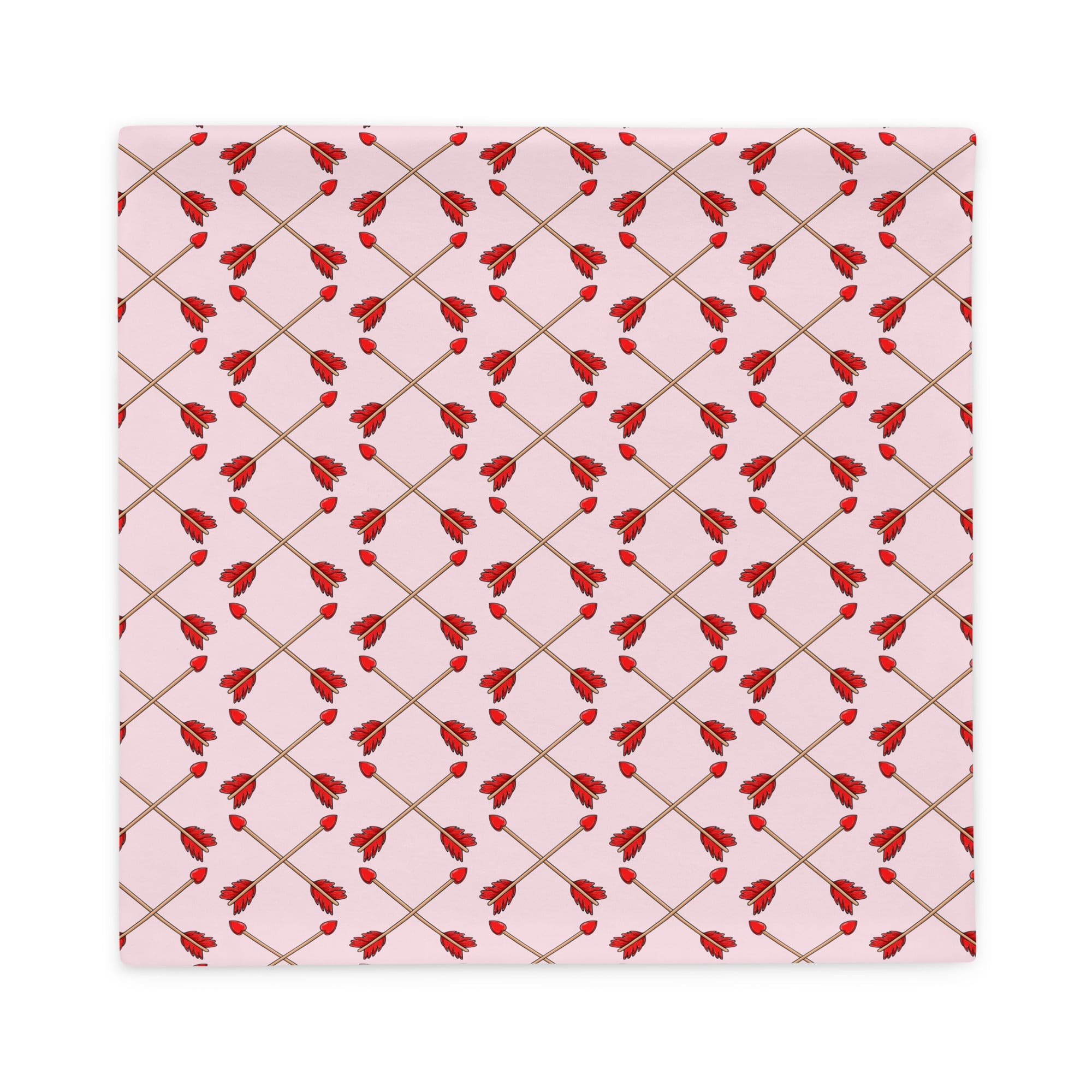 "Guilty of Love" English Bulldog Pillow Case | Fawn & White Colored Male