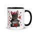 "Guilty of Love" French Bulldog Mug | B&W Colored Female