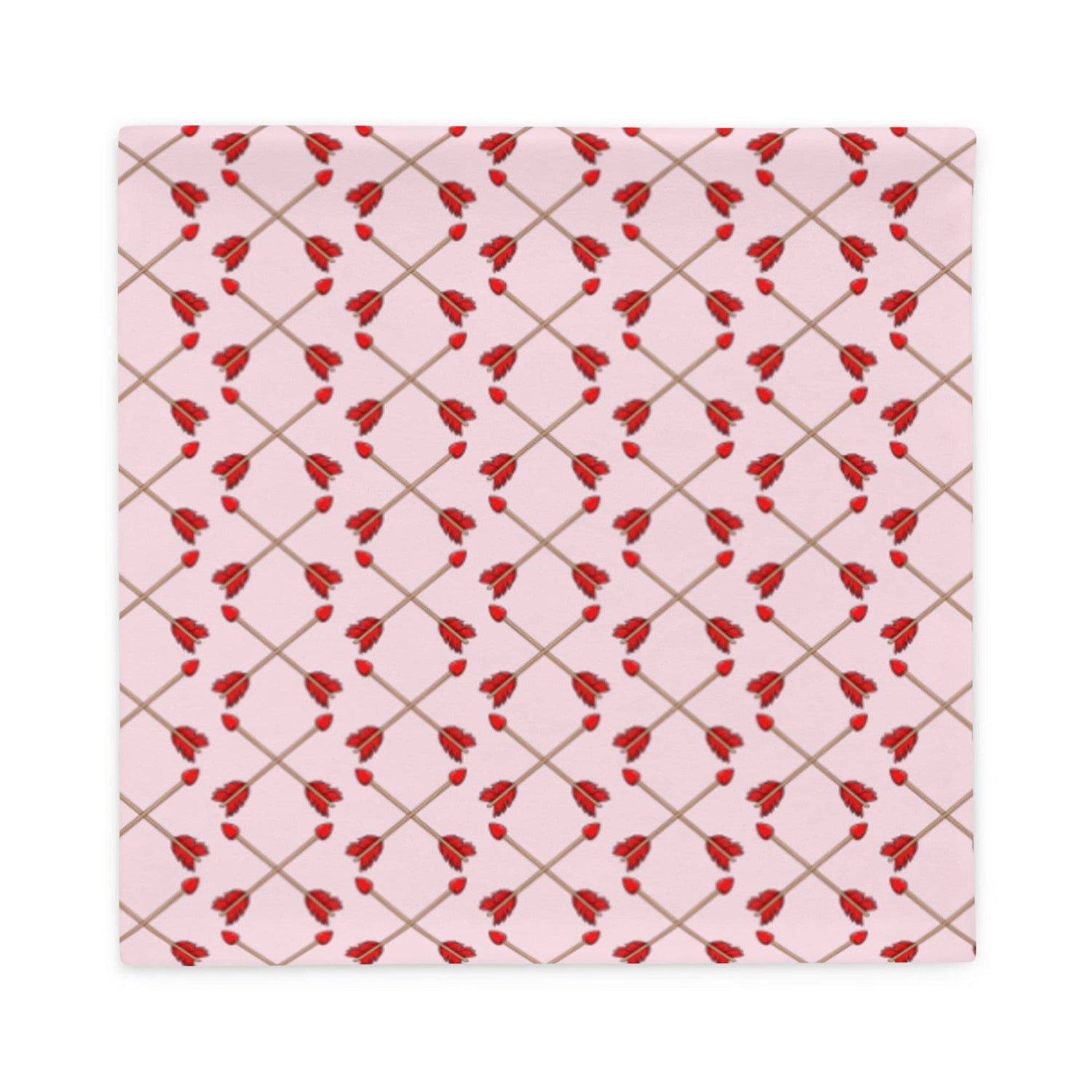 "Guilty of Love" French Bulldog Pillow Case | Fawn & White Colored Female