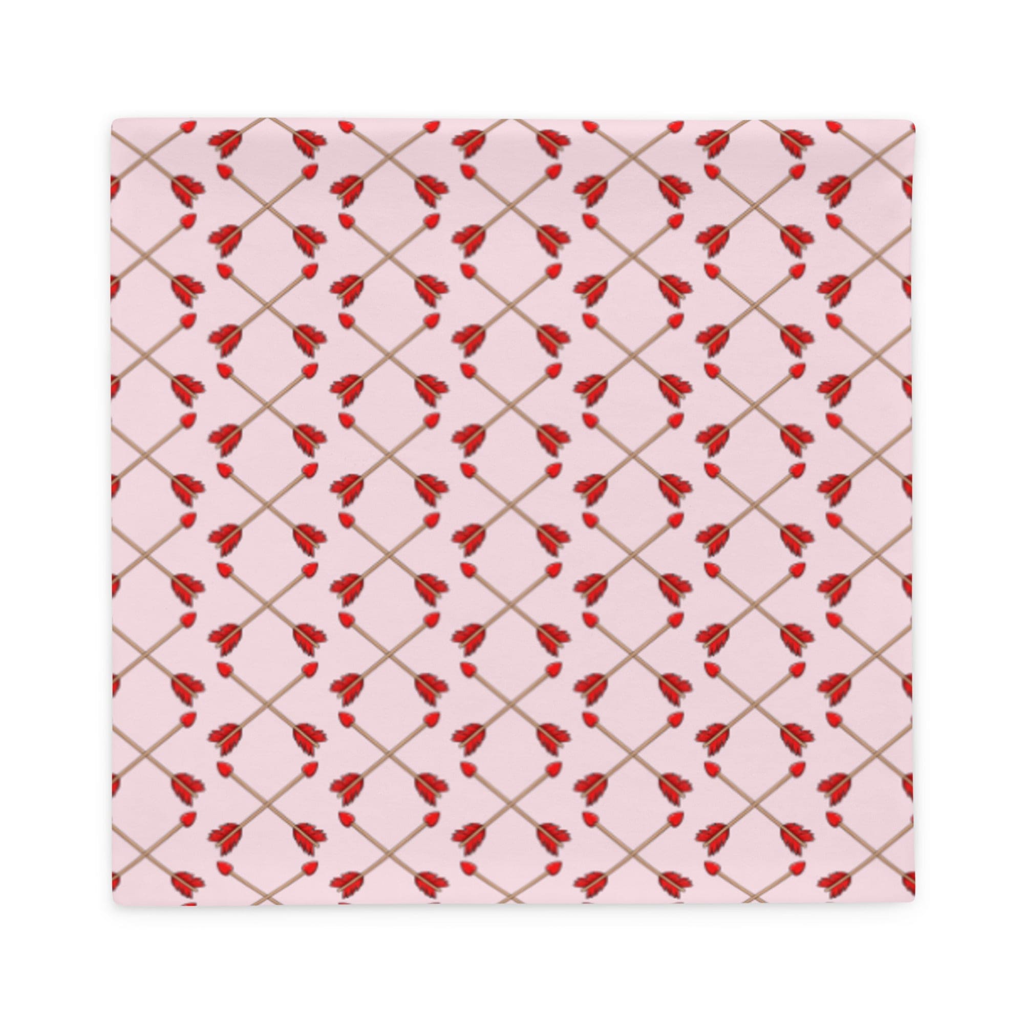 "Guilty of Love" French Bulldog Pillow Case | Fawn & White Colored Male