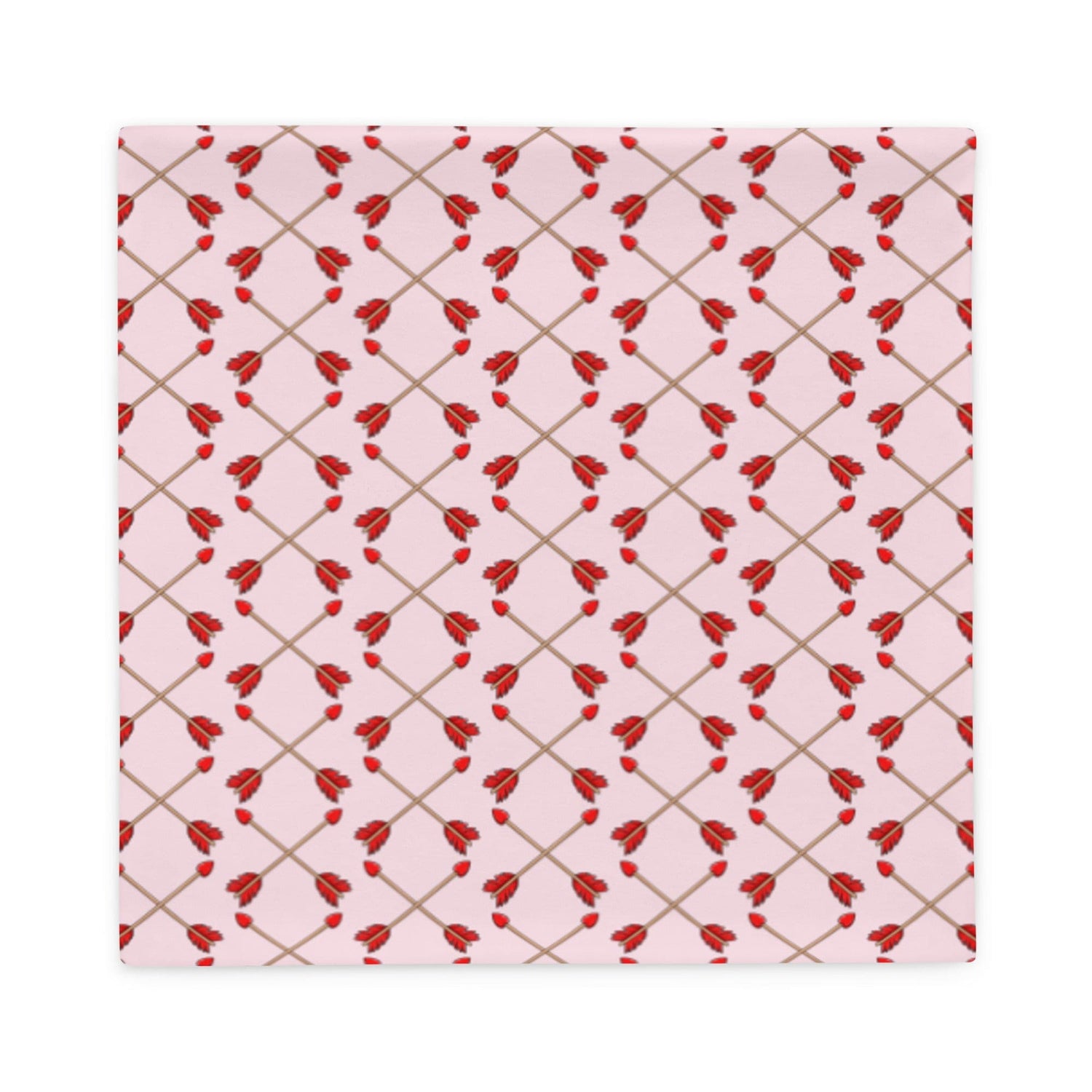 "Guilty of Love" French Bulldog Pillow Case | Red & White Colored Female