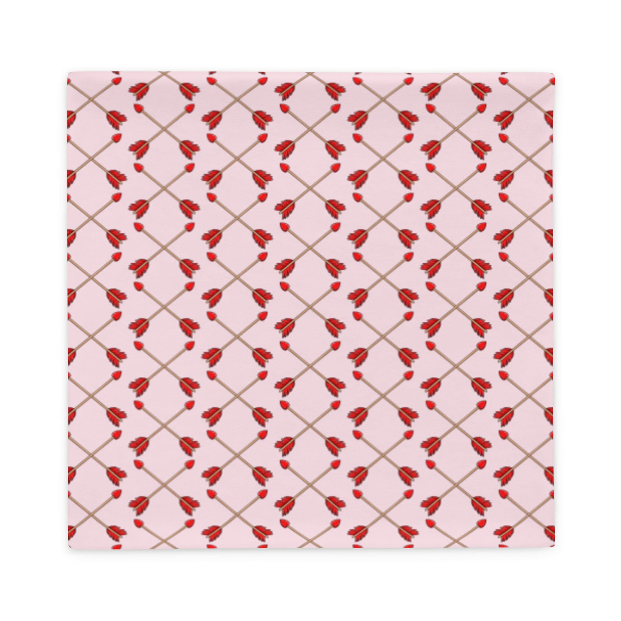 "Guilty of Love" French Bulldog Pillow Case | Red & White Colored Female