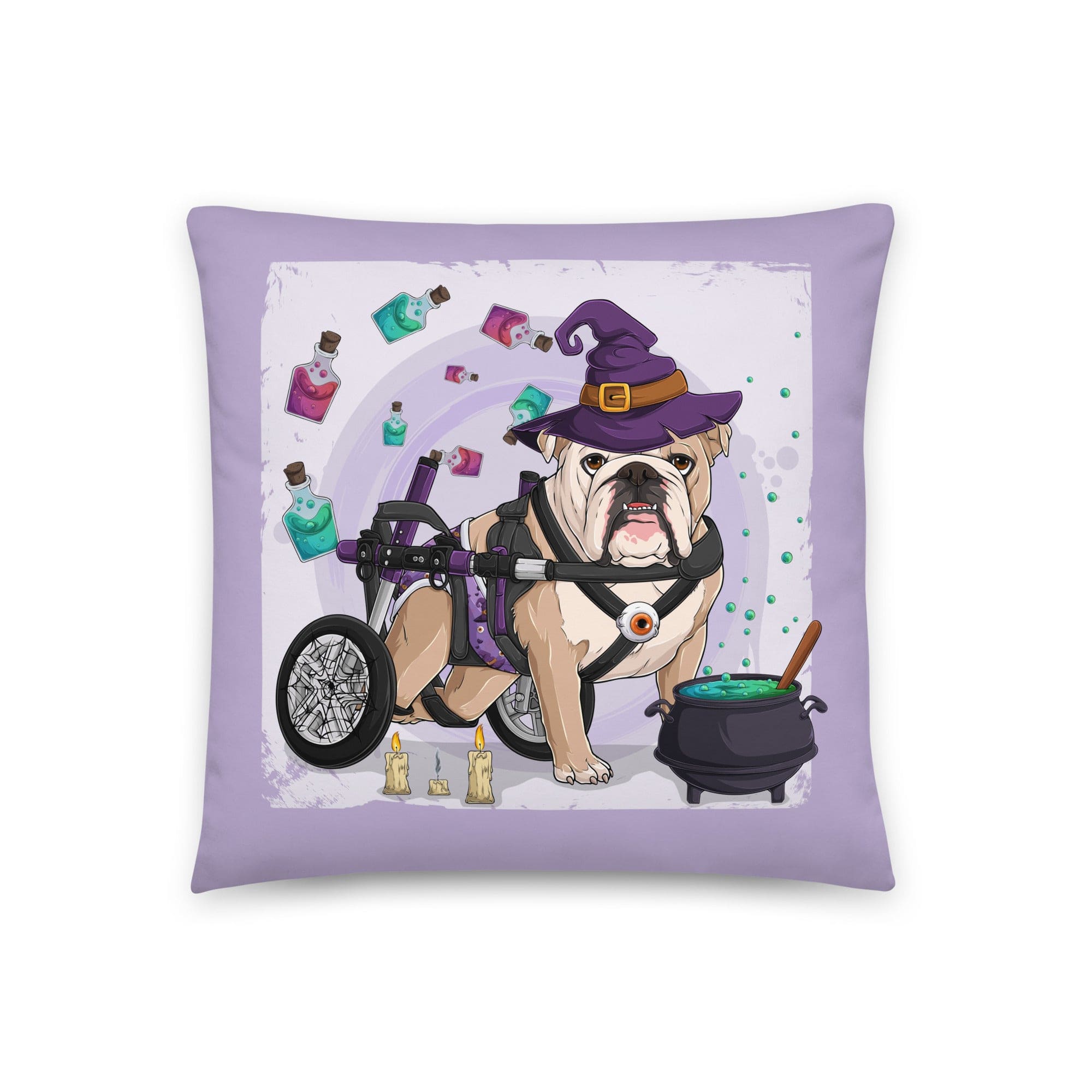 Halloween Potion & Cauldron Pillow