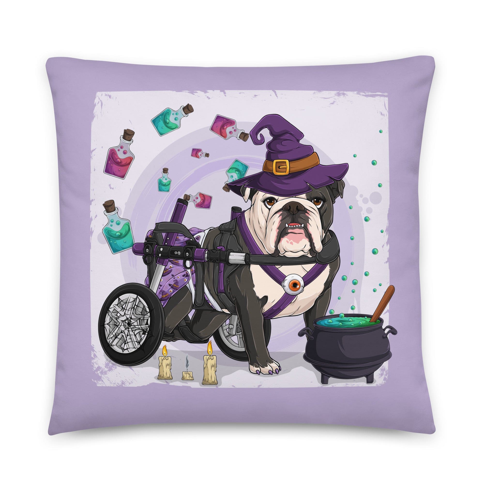 Halloween Potion & Cauldron Pillow