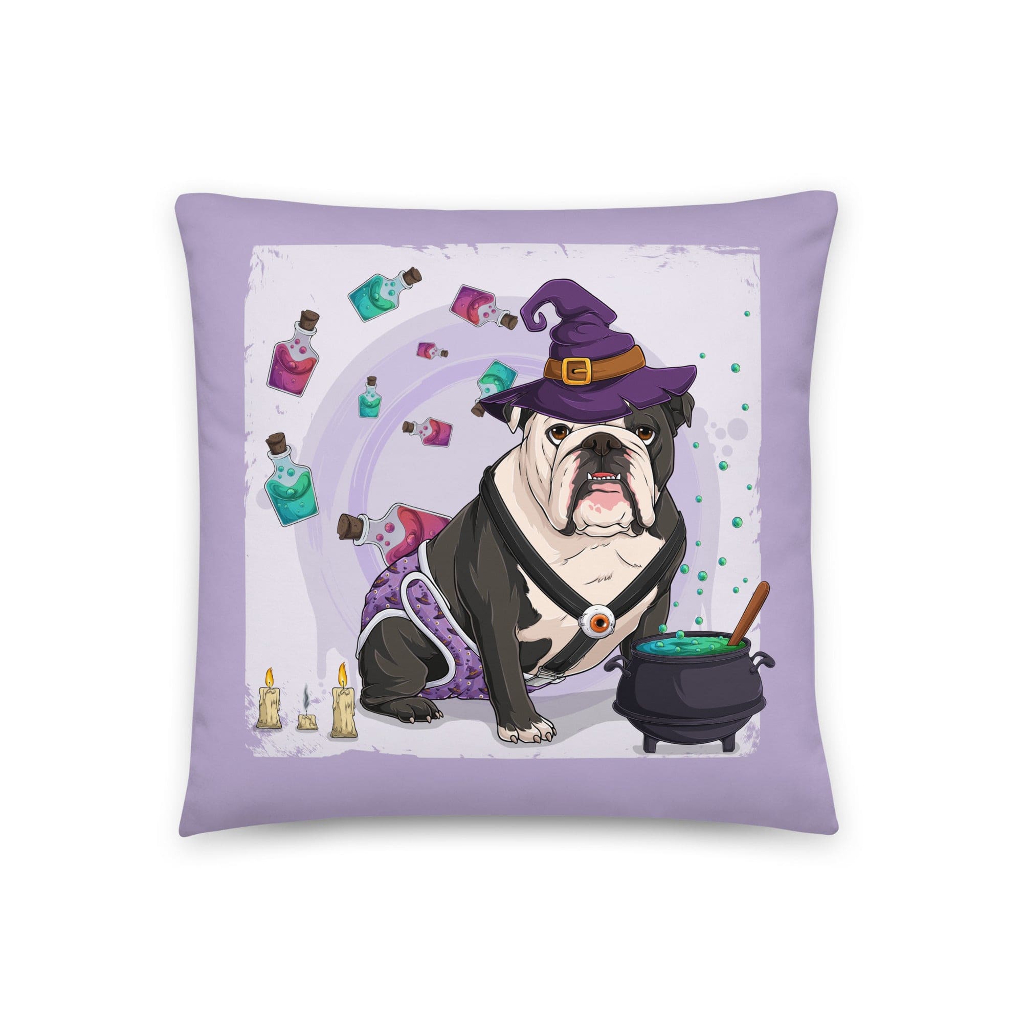Halloween Potion & Cauldron Pillow