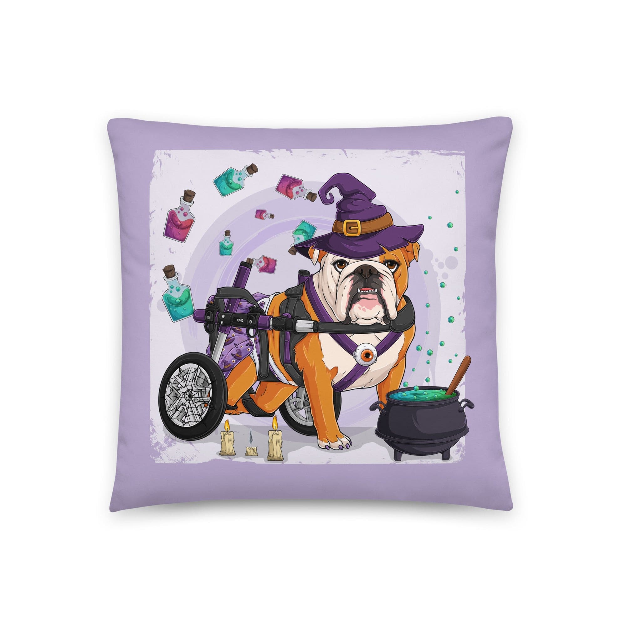 Halloween Potion & Cauldron Pillow