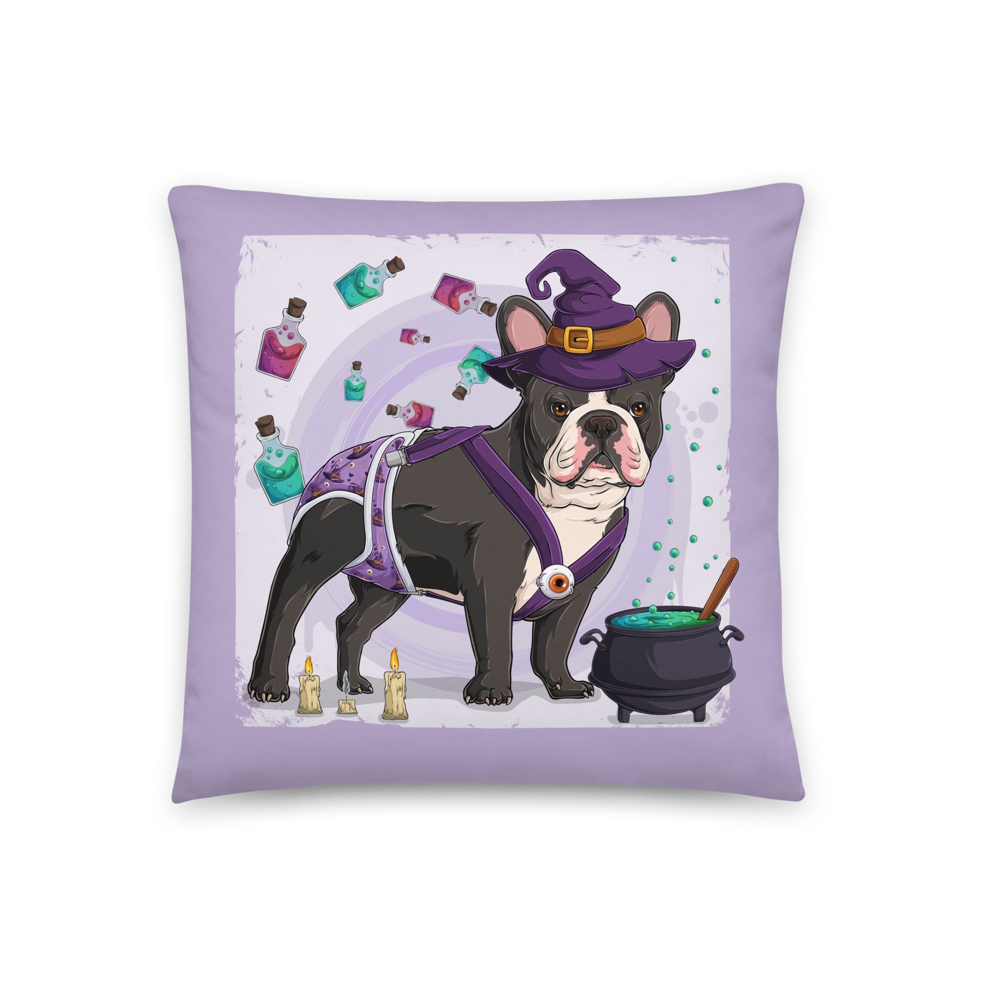 Halloween Potion & Cauldron Pillow