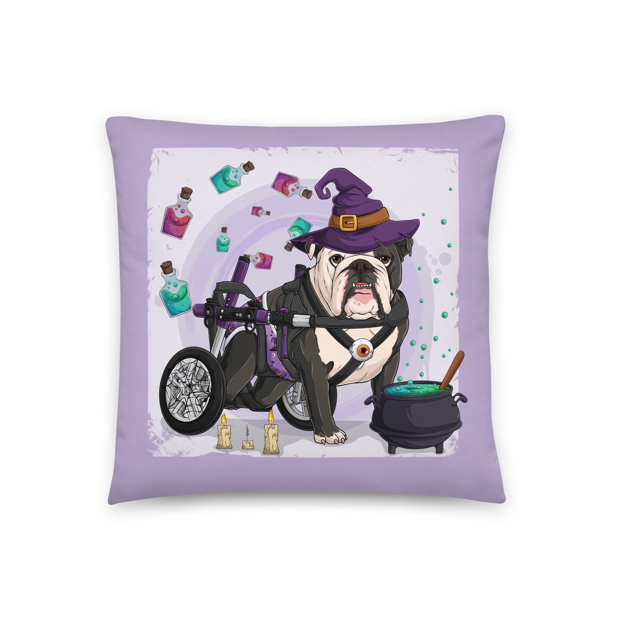 Halloween Potion & Cauldron Pillow
