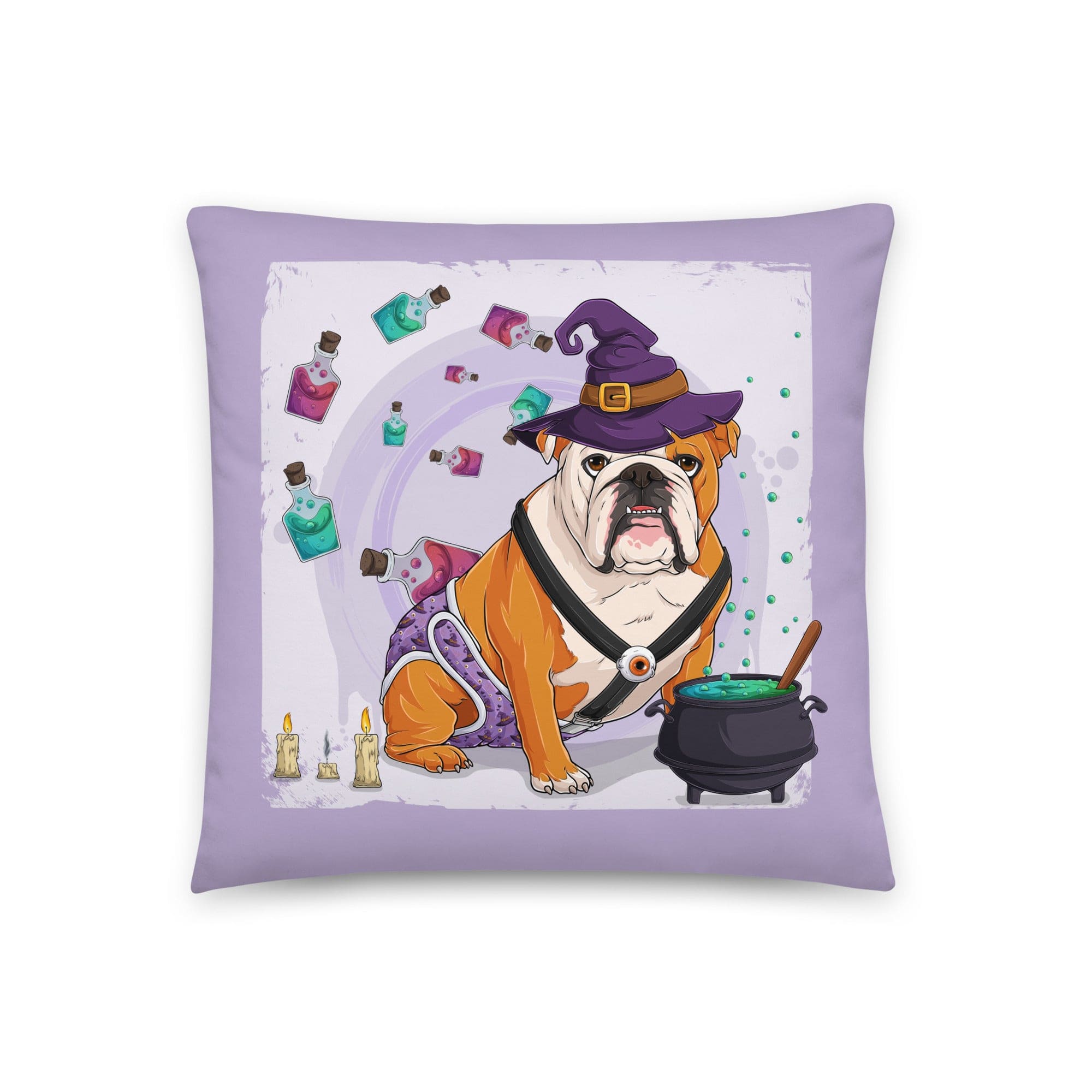 Halloween Potion & Cauldron Pillow