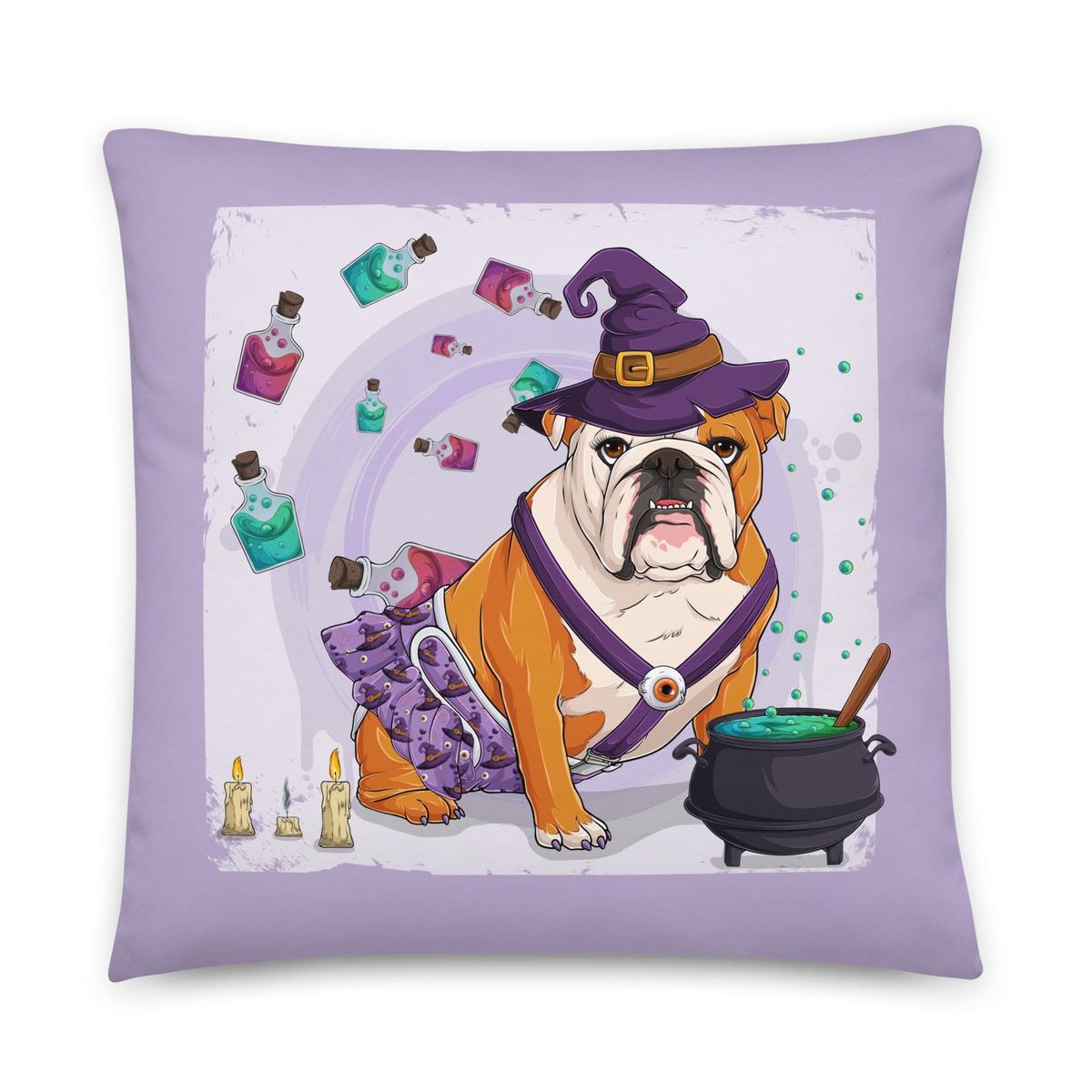 Halloween Potion & Cauldron Pillow