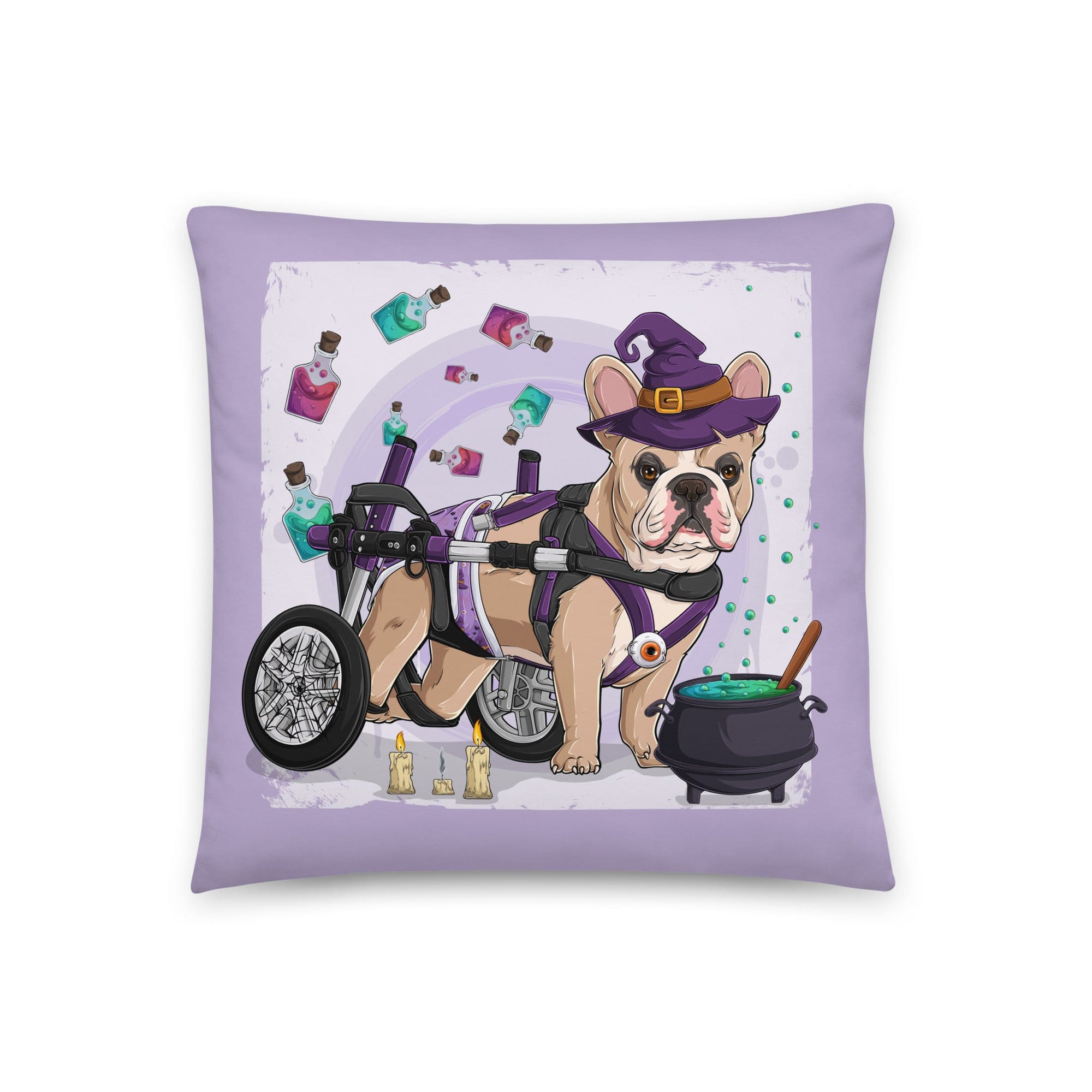 Halloween Potion & Cauldron Pillow