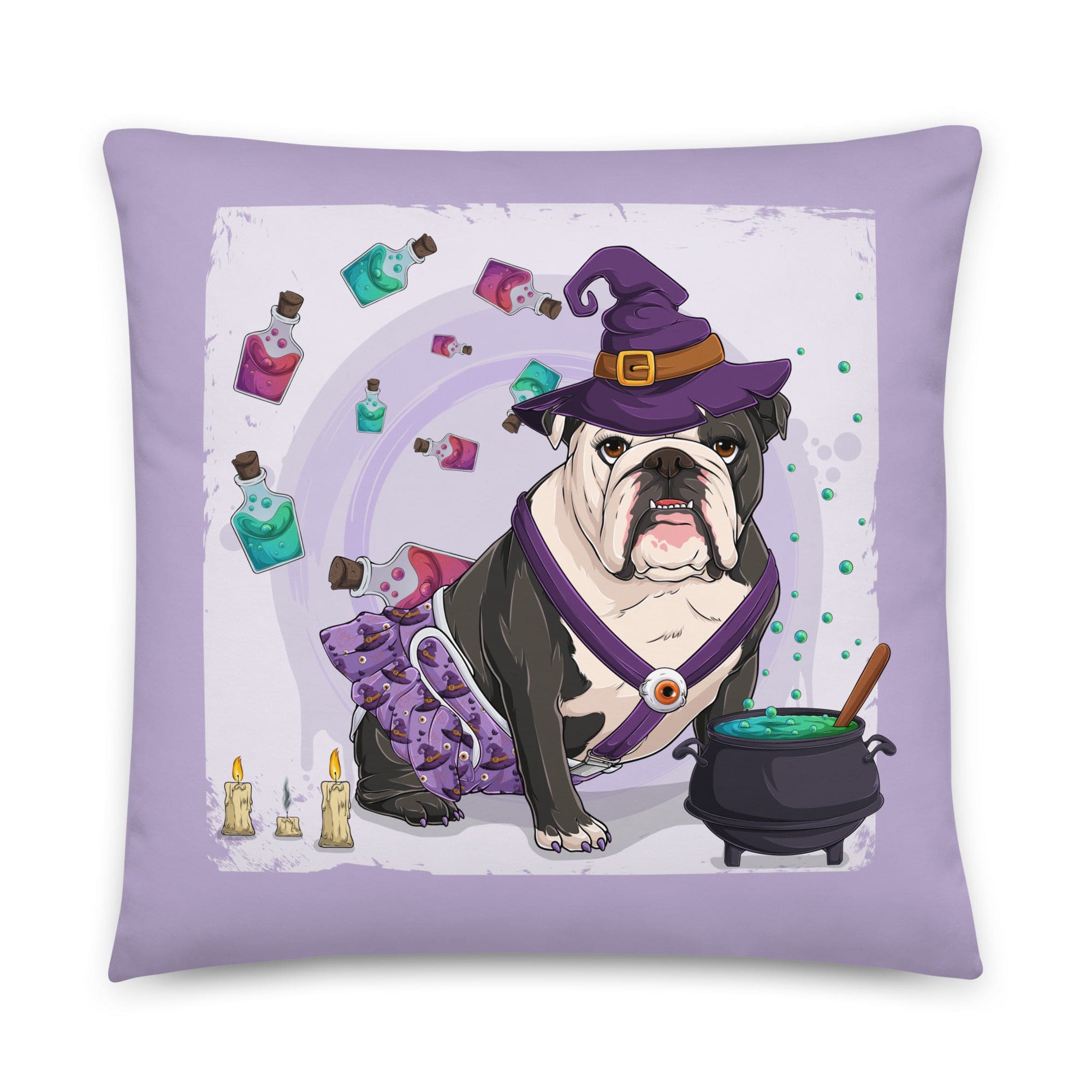 Halloween Potion & Cauldron Pillow