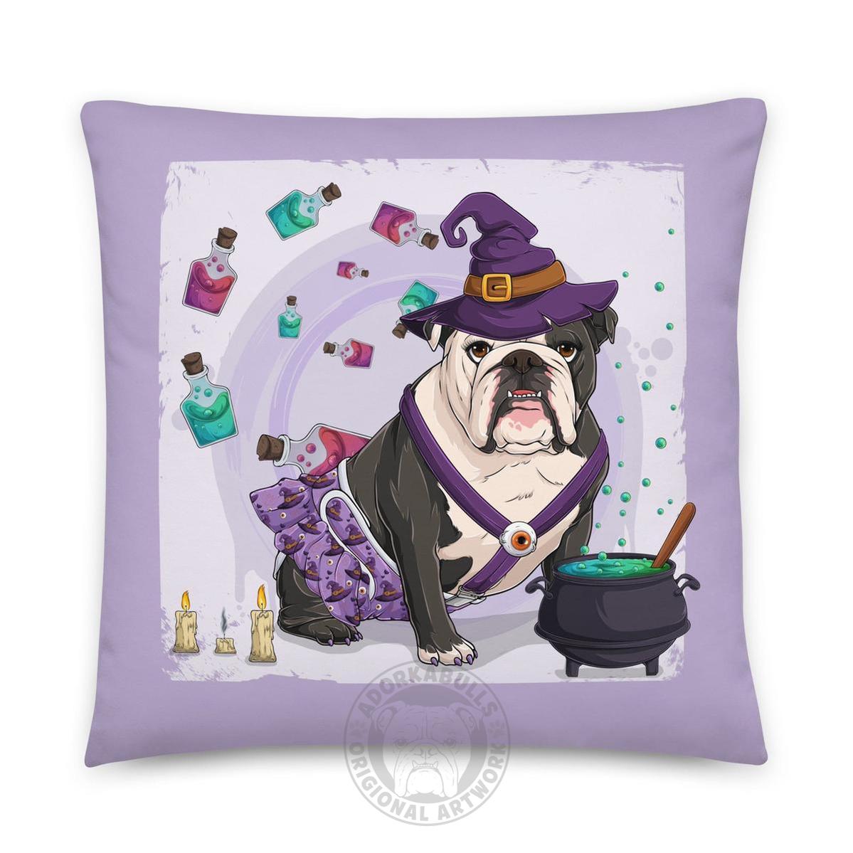 Halloween Potion & Cauldron Pillow