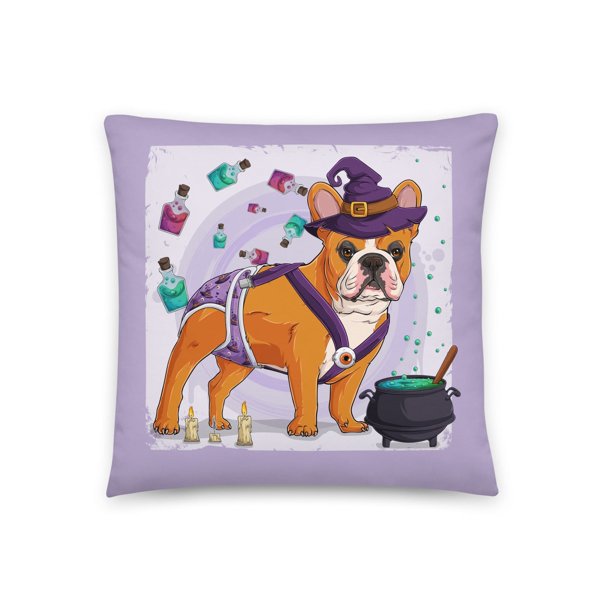Halloween Potion & Cauldron Pillow