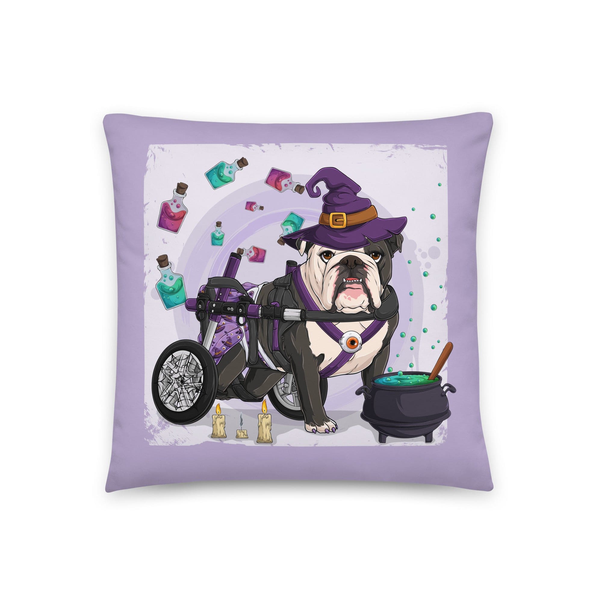 Halloween Potion & Cauldron Pillow