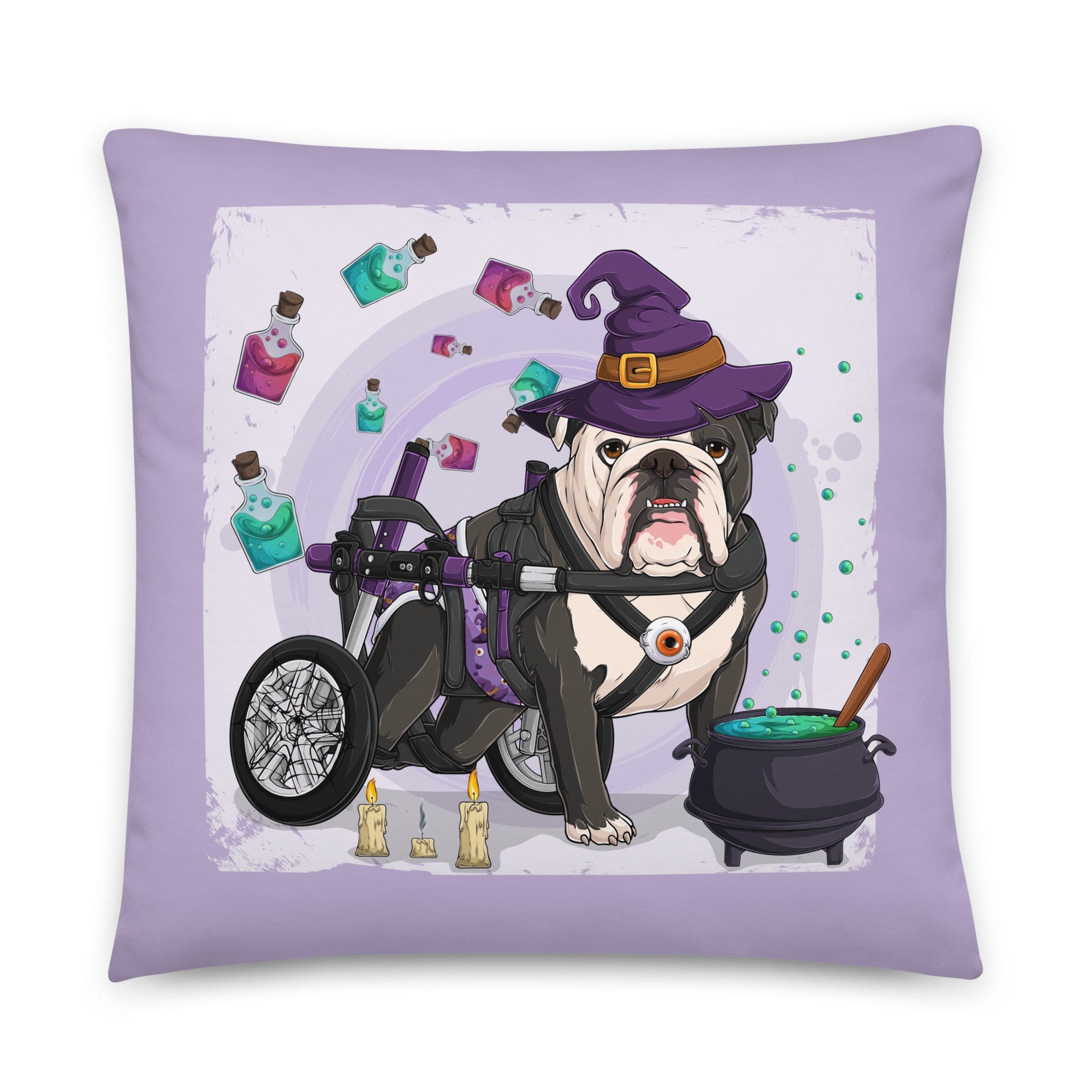 Halloween Potion & Cauldron Pillow