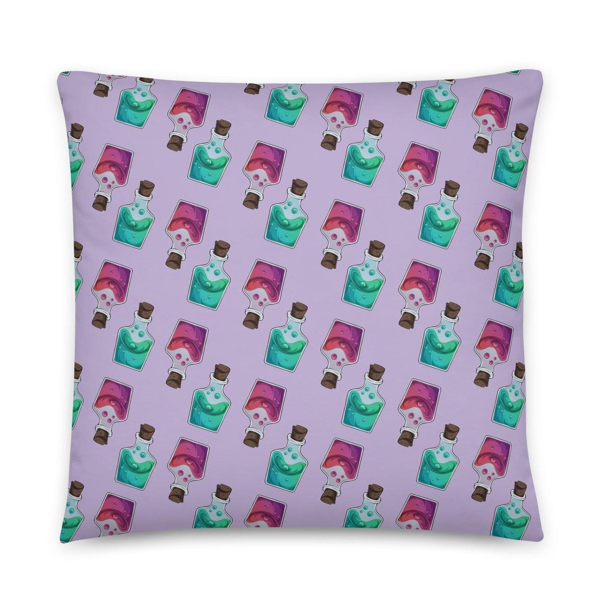 Halloween Potion & Cauldron Pillow