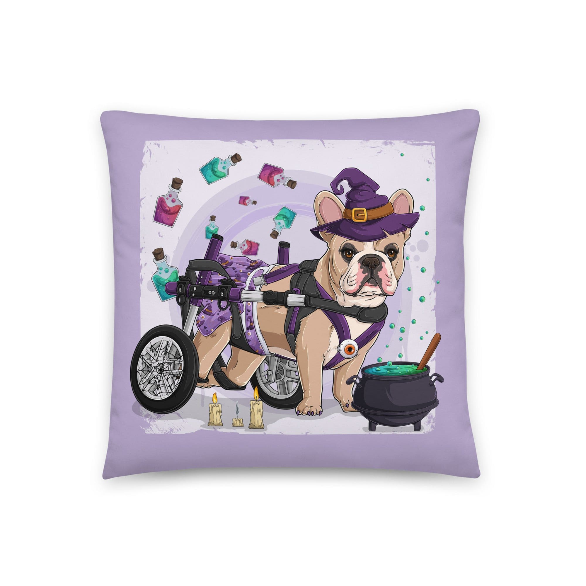 Halloween Potion & Cauldron Pillow