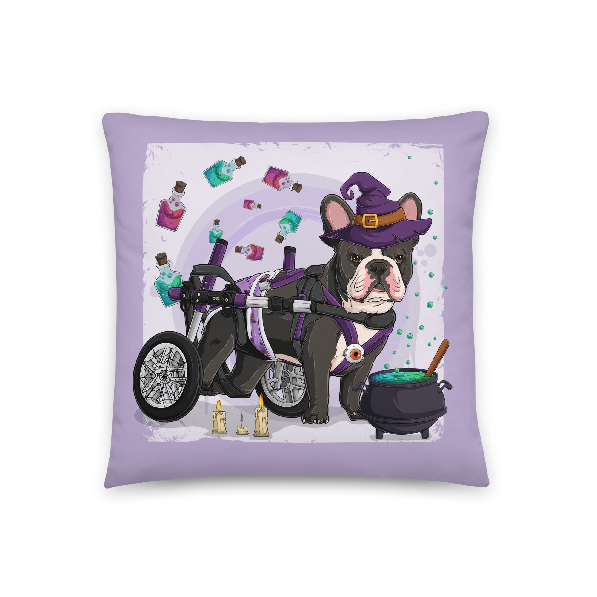 Halloween Potion & Cauldron Pillow