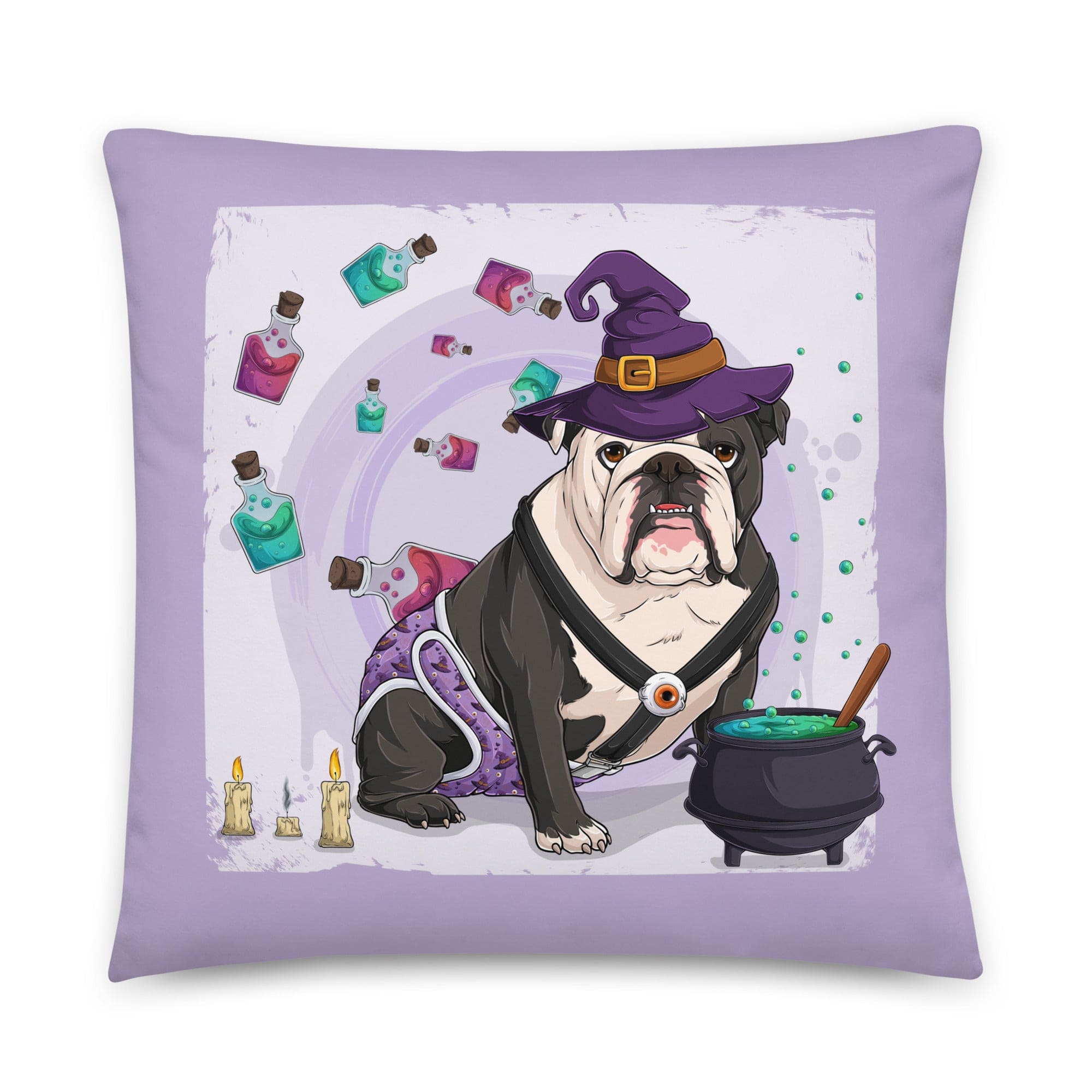 Halloween Potion & Cauldron Pillow