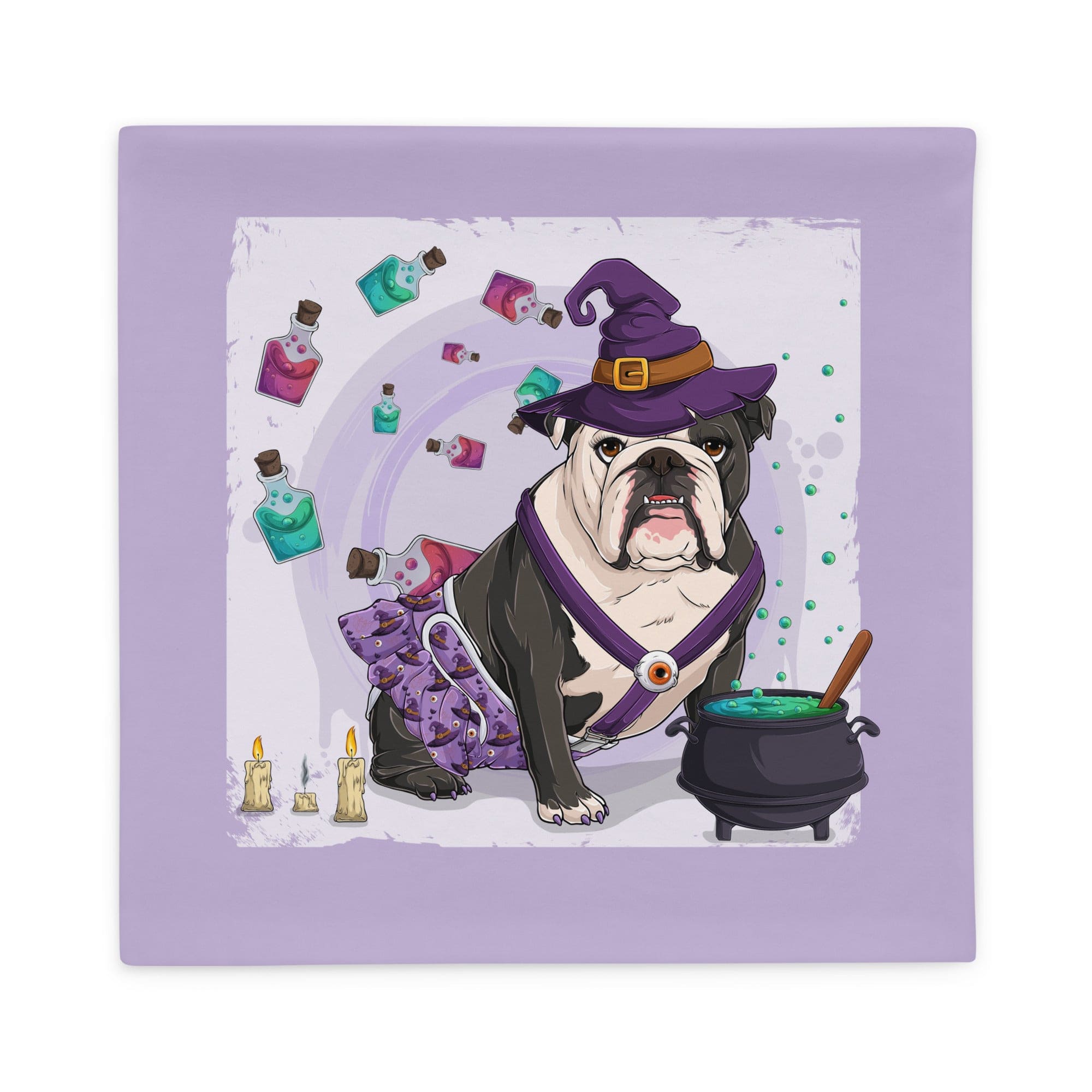 Halloween Potion & Cauldron Pillow Case