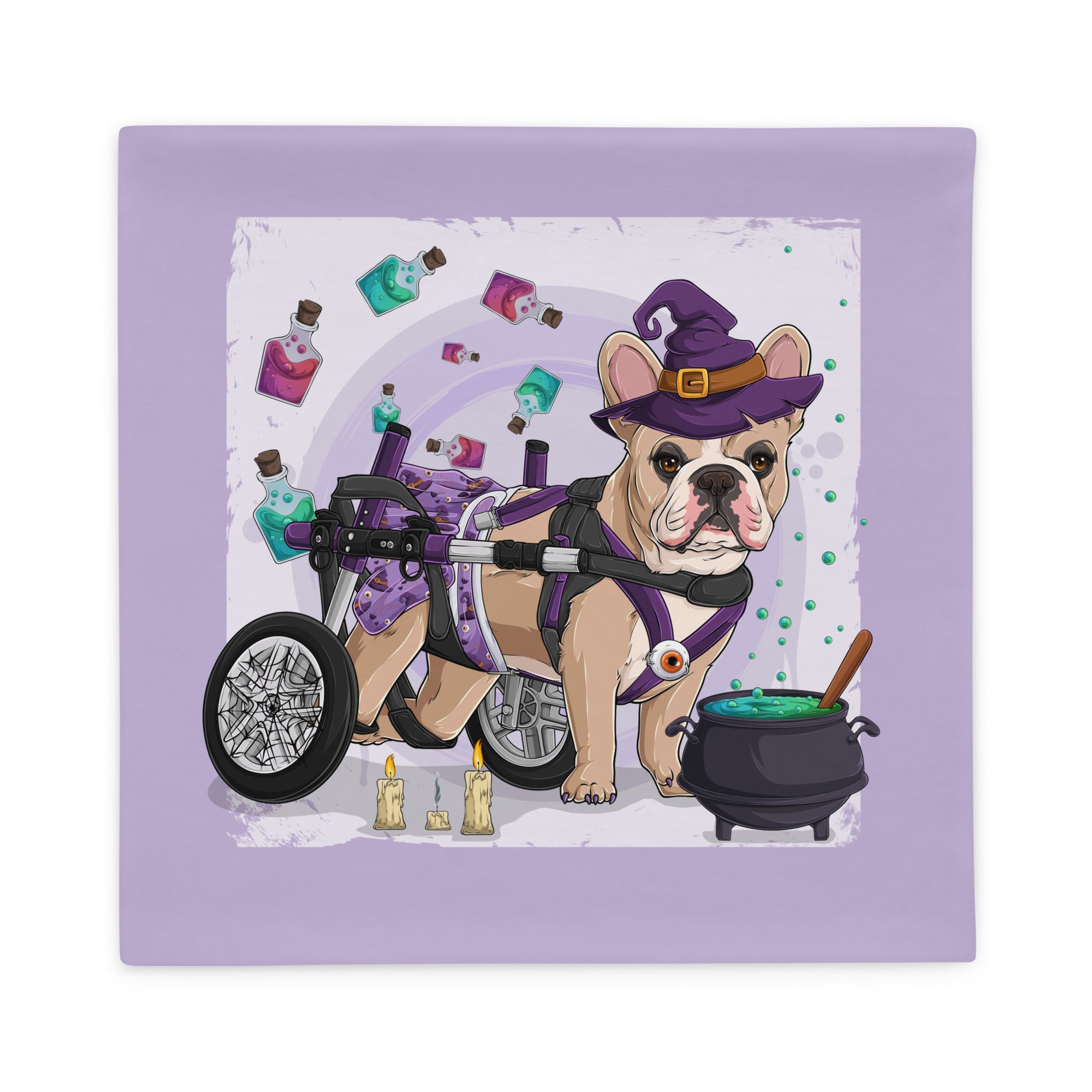 Halloween Potion & Cauldron Pillow Case