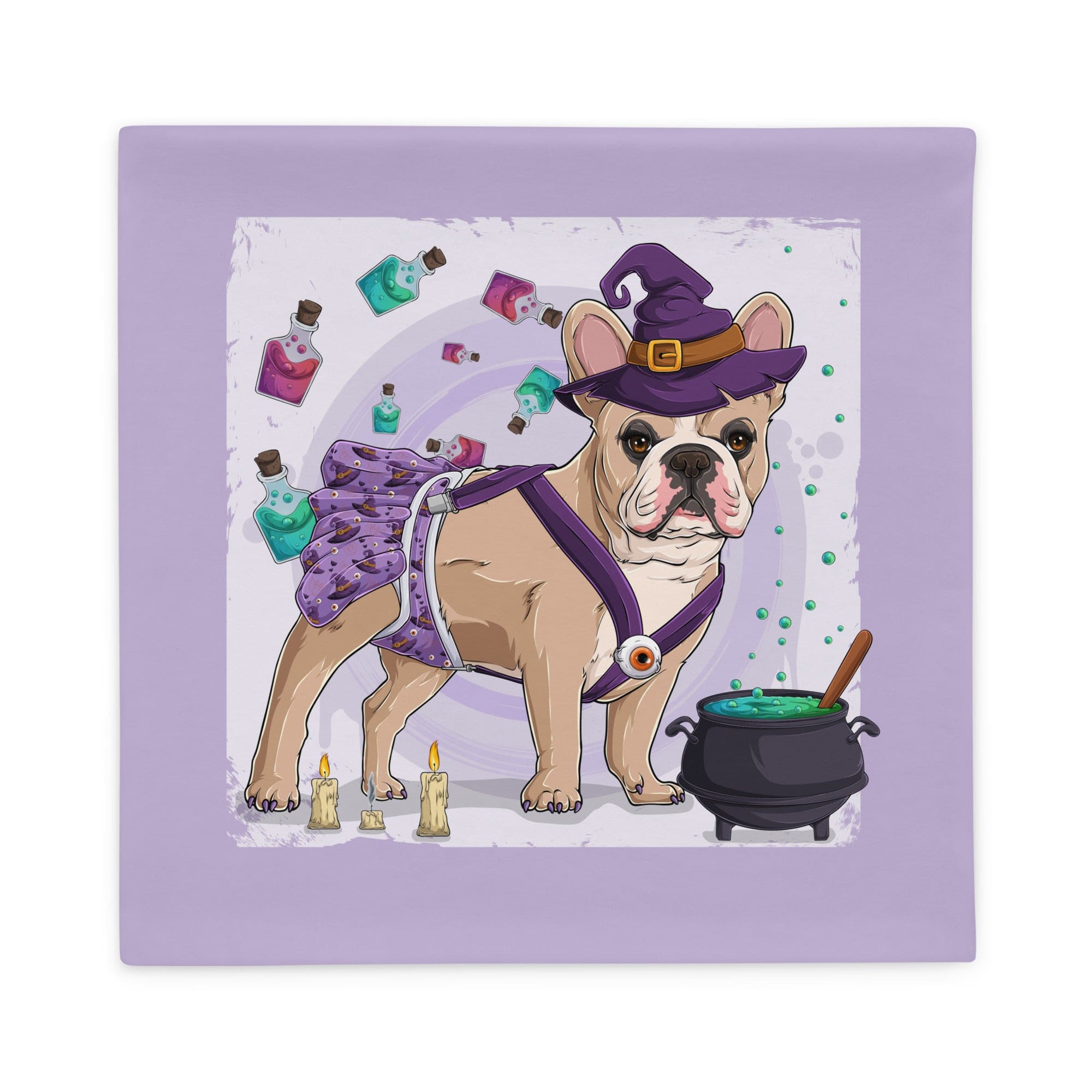 Halloween Potion & Cauldron Pillow Case