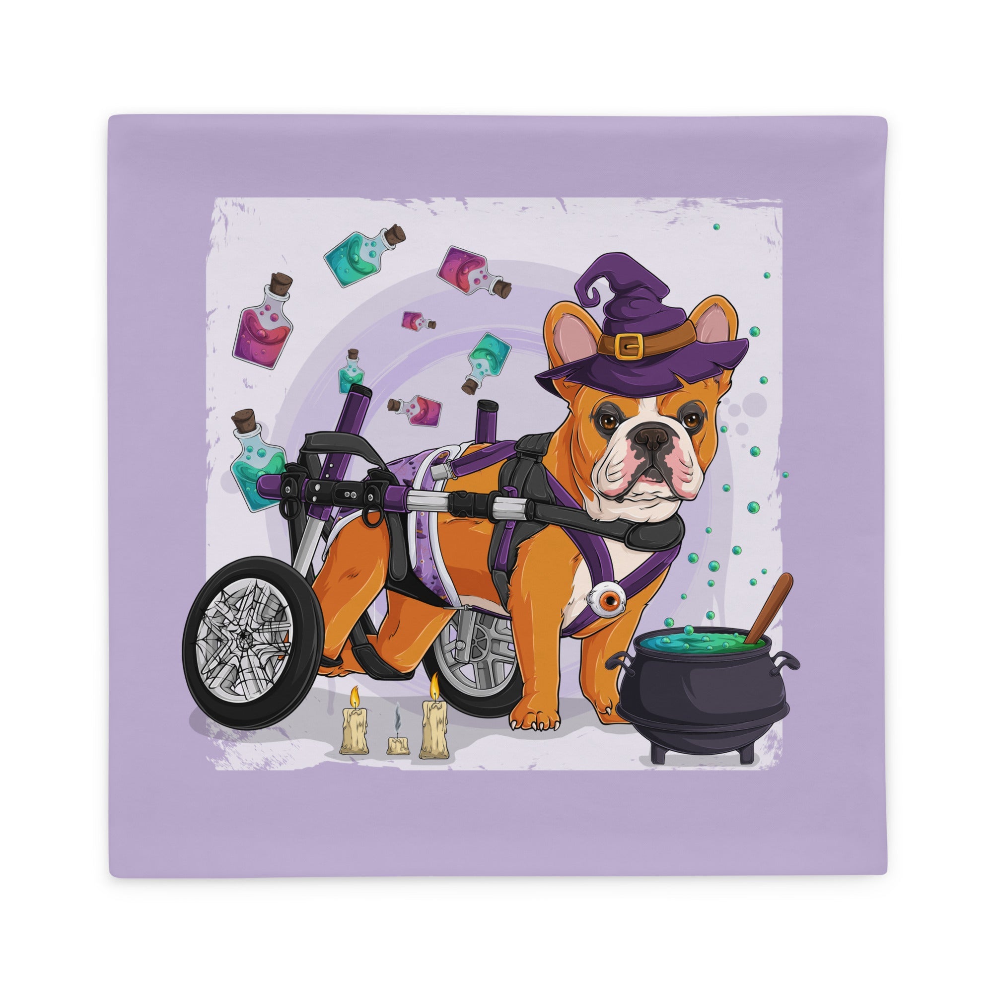 Halloween Potion & Cauldron Pillow Case