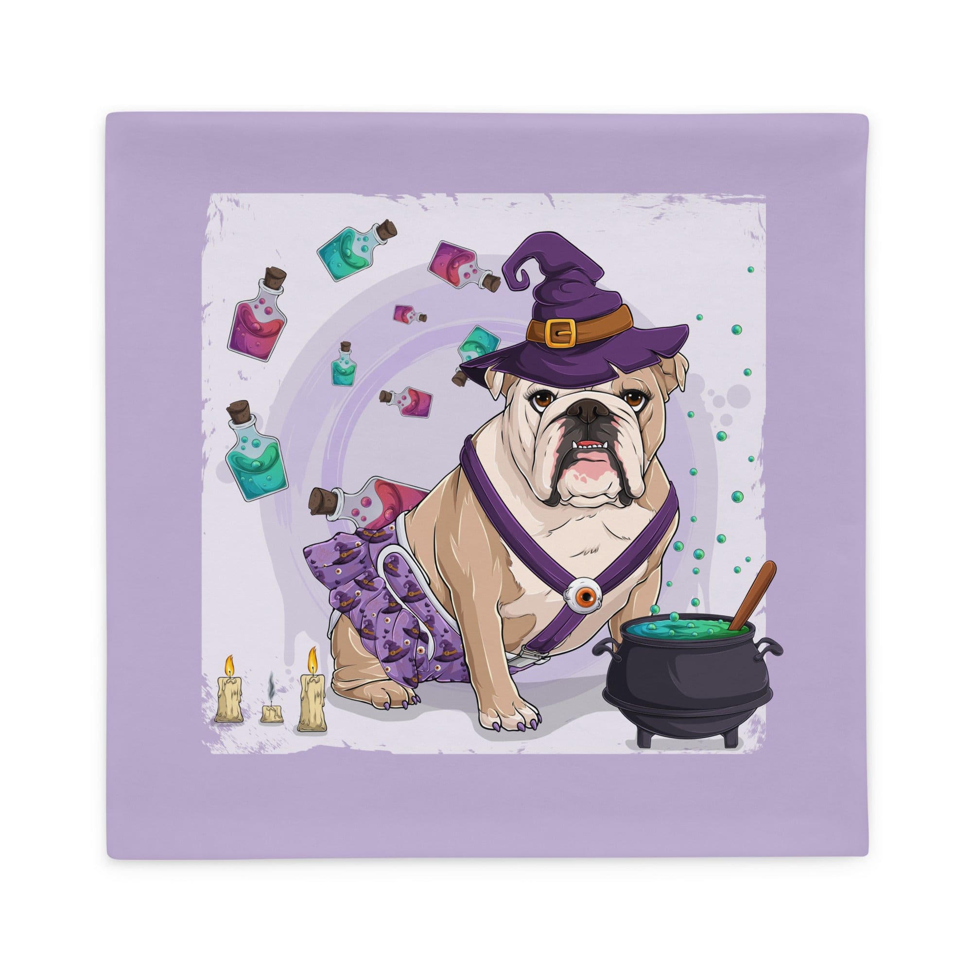 Halloween Potion & Cauldron Pillow Case