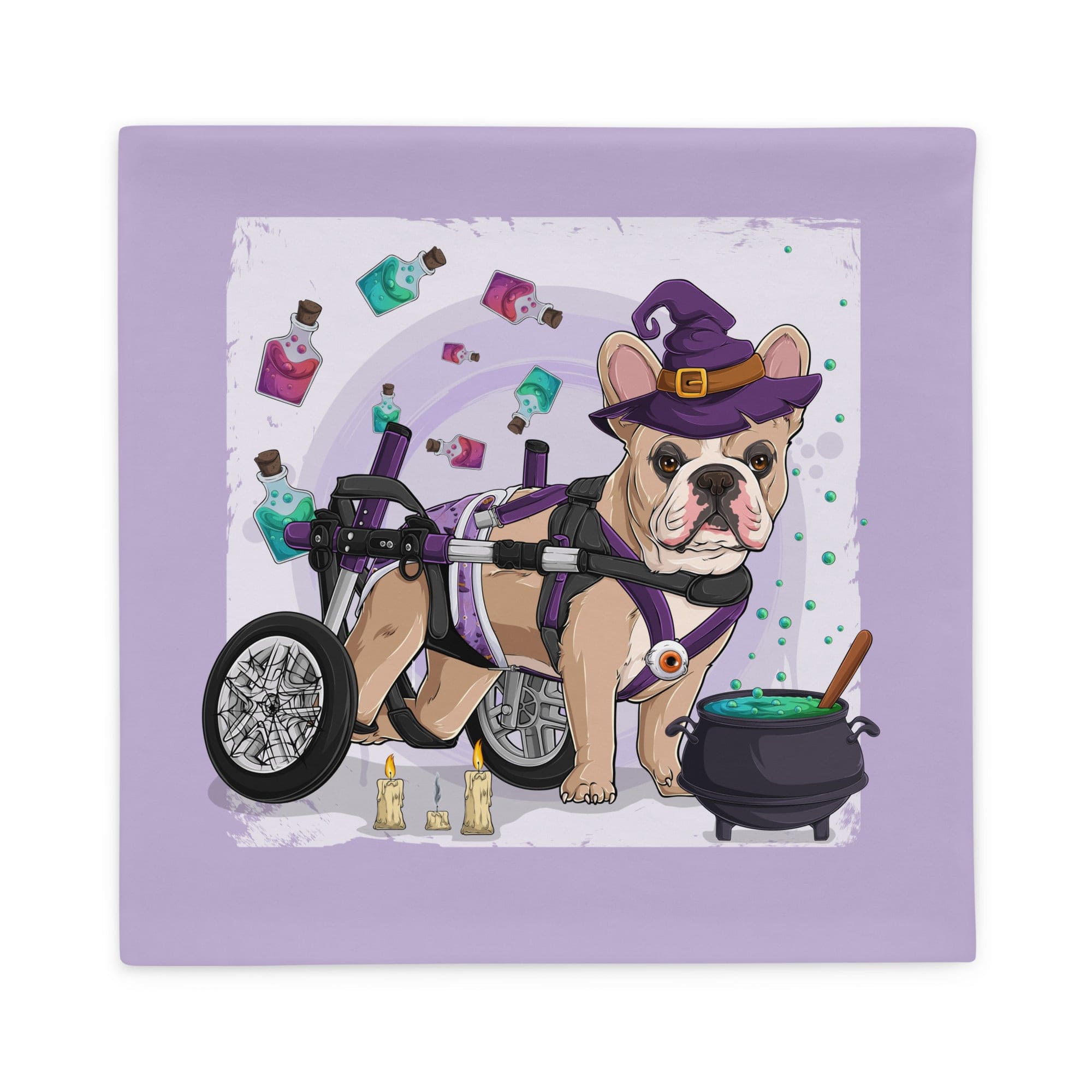 Halloween Potion & Cauldron Pillow Case