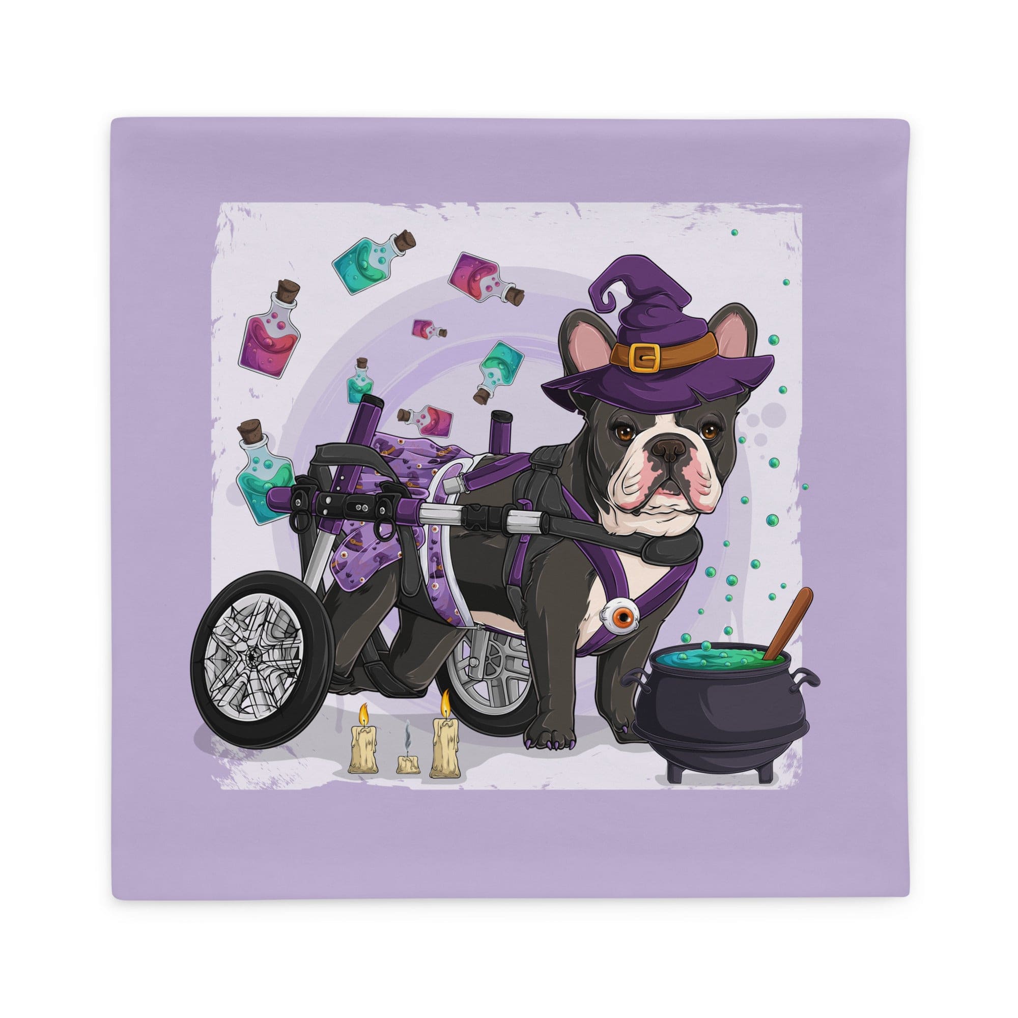 Halloween Potion & Cauldron Pillow Case