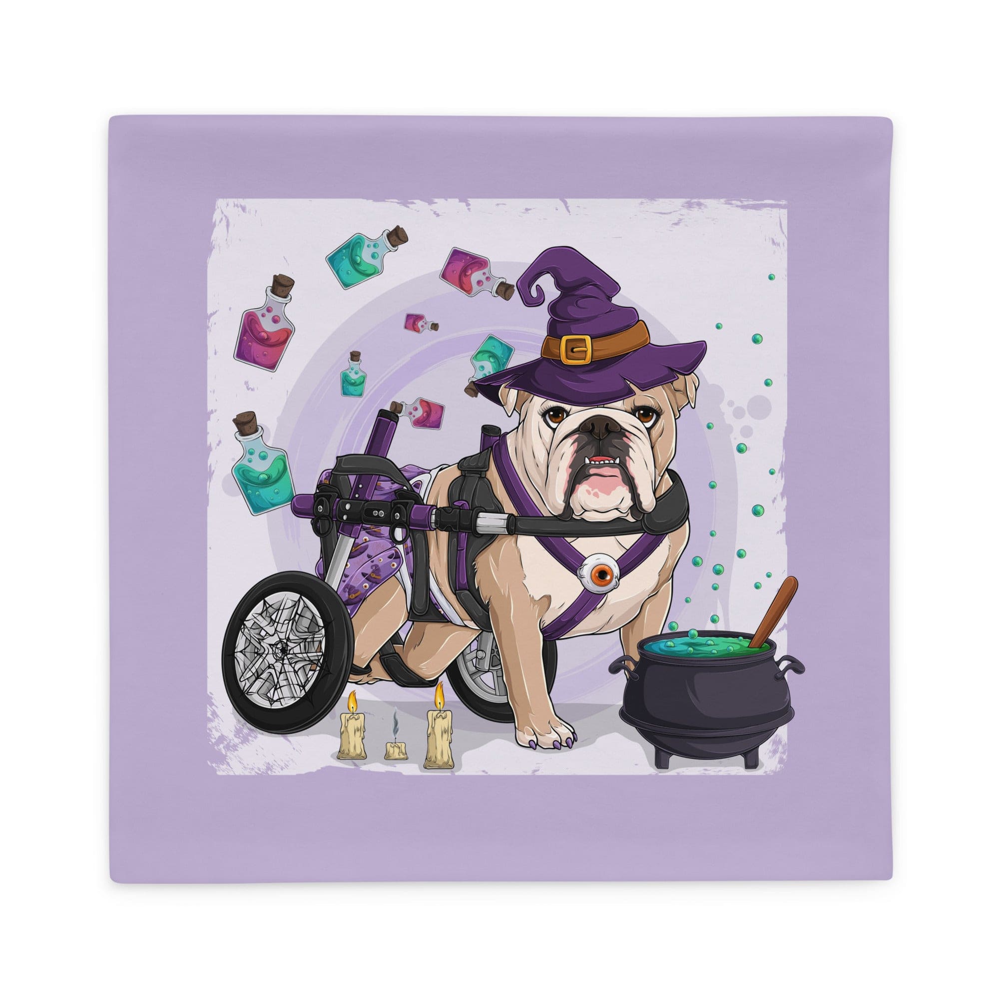 Halloween Potion & Cauldron Pillow Case