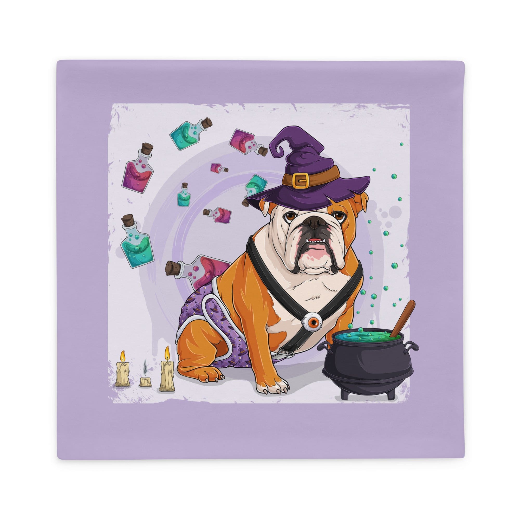 Halloween Potion & Cauldron Pillow Case