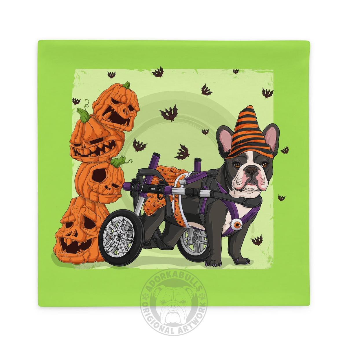 Halloween Pumpkins & Bats Pillow Case