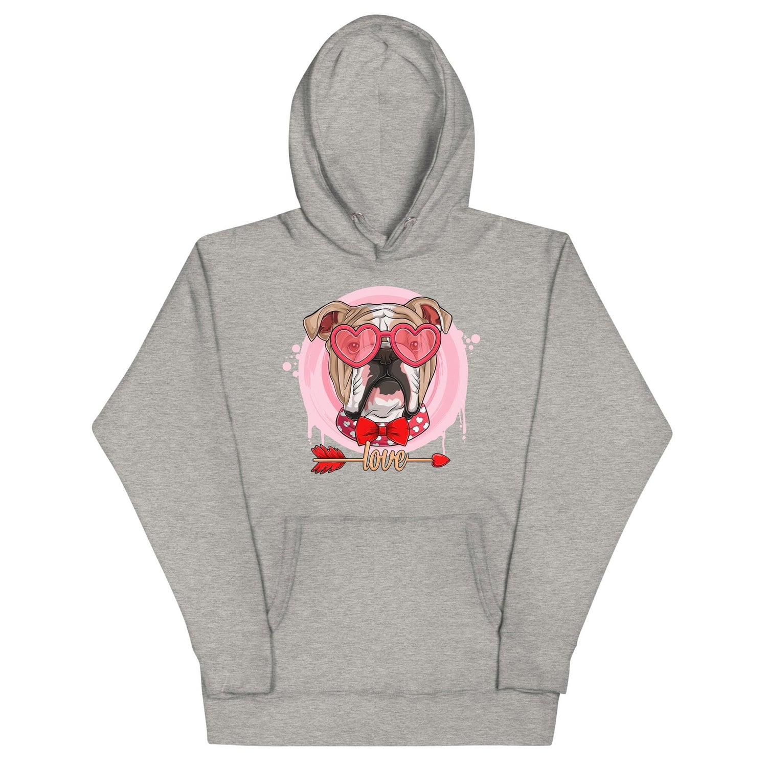 Handsome Fawn & White Colored Male English Bulldog Valentine&