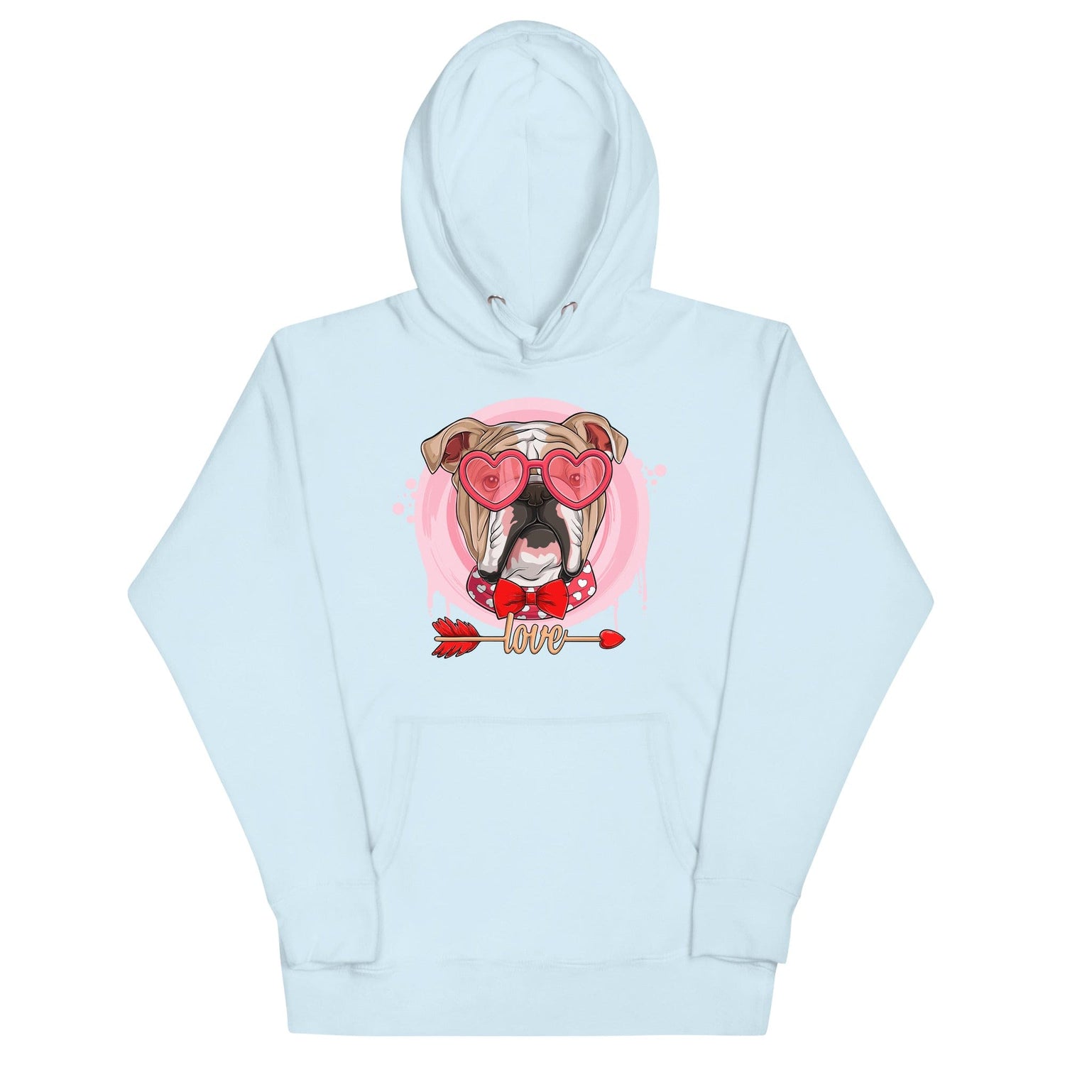 Handsome Fawn & White Colored Male English Bulldog Valentine&