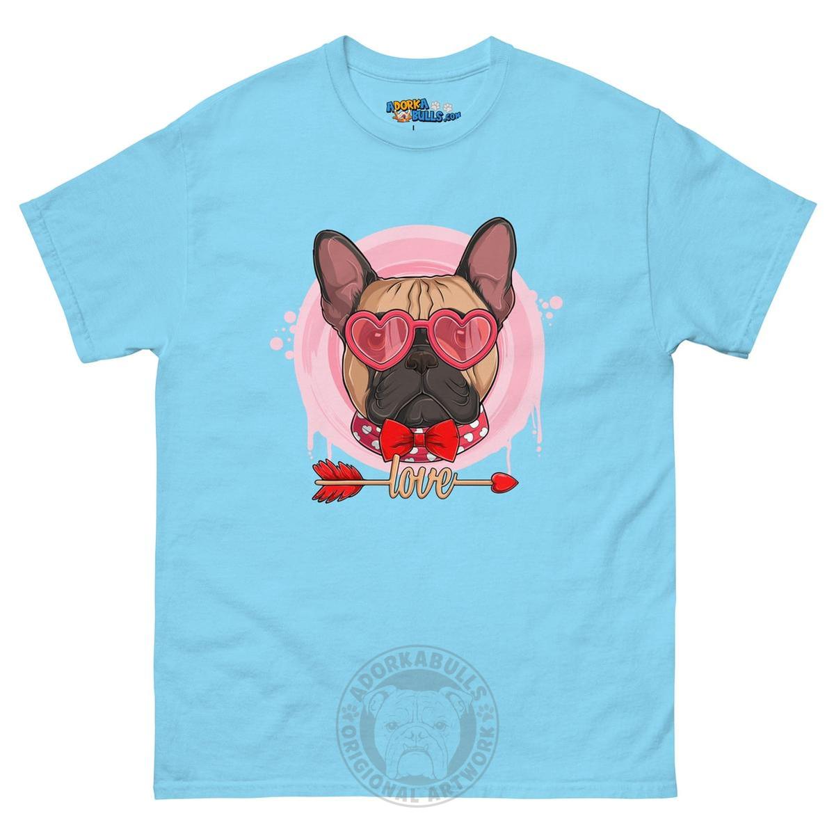 Handsome Fawn & White Colored Male French Bulldog Valentine&