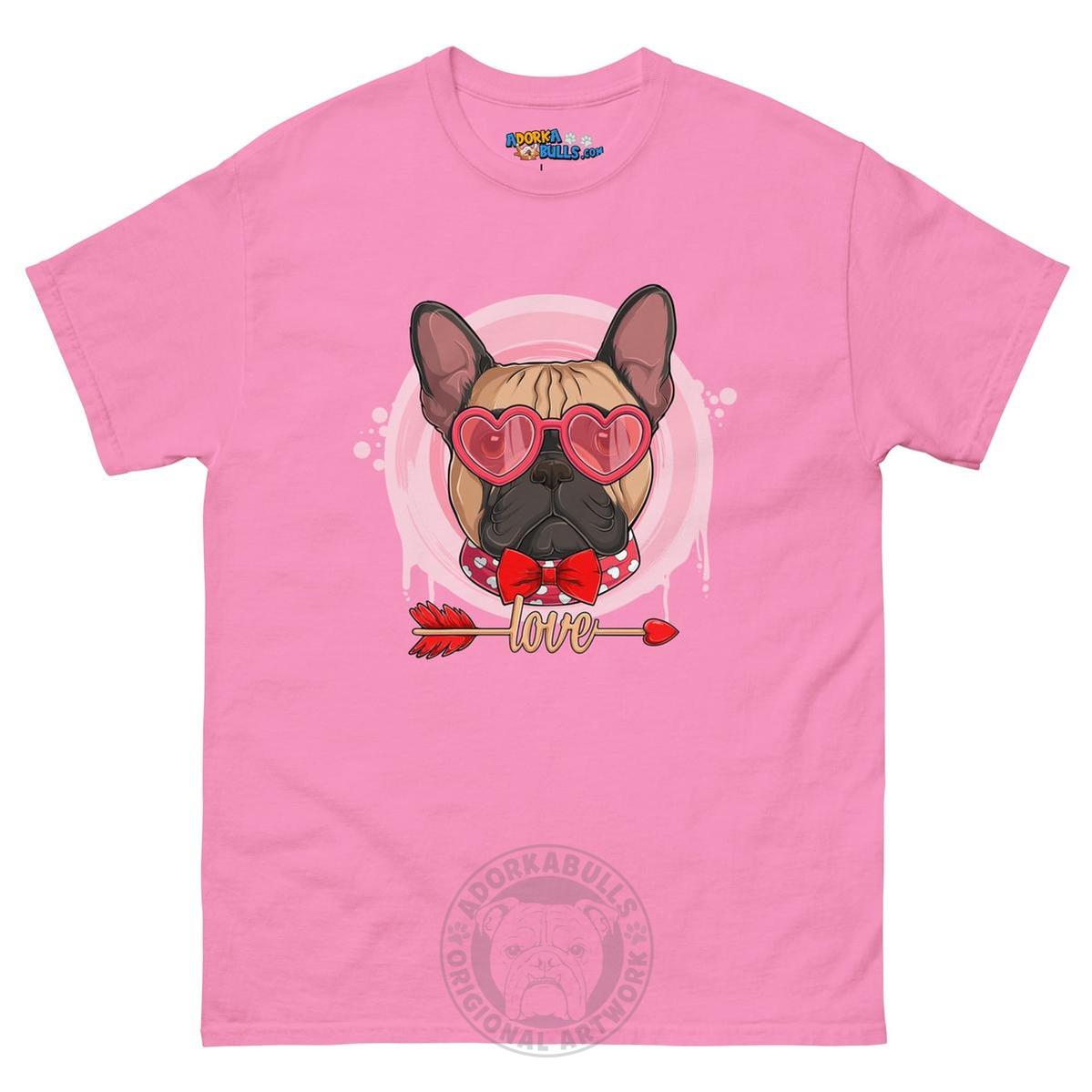 Handsome Fawn & White Colored Male French Bulldog Valentine&