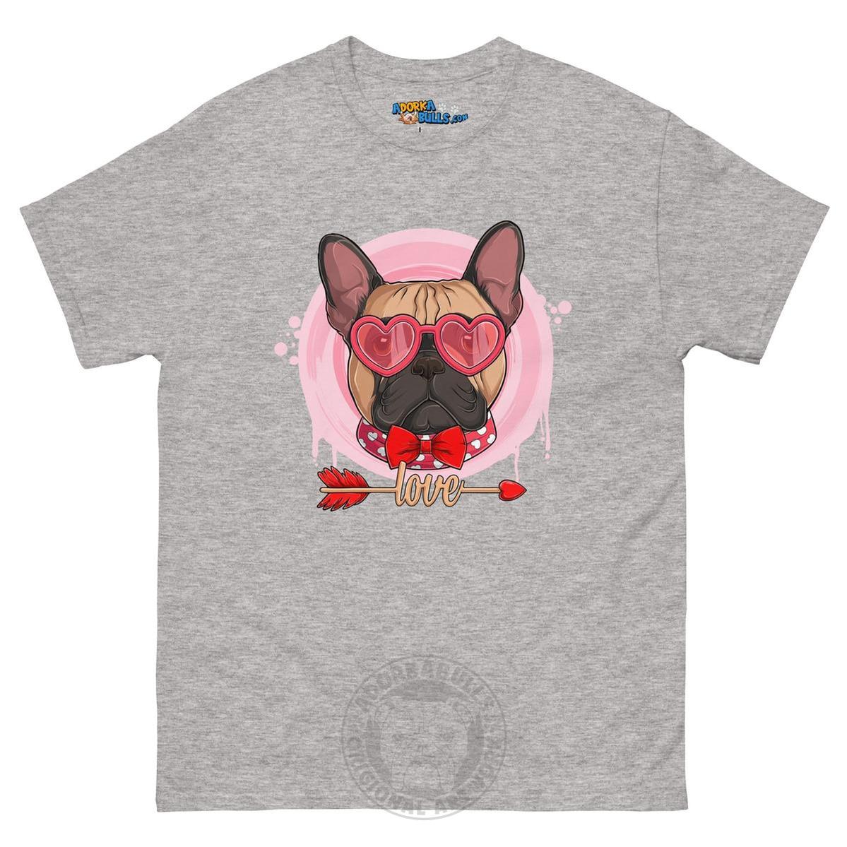 Handsome Fawn & White Colored Male French Bulldog Valentine&