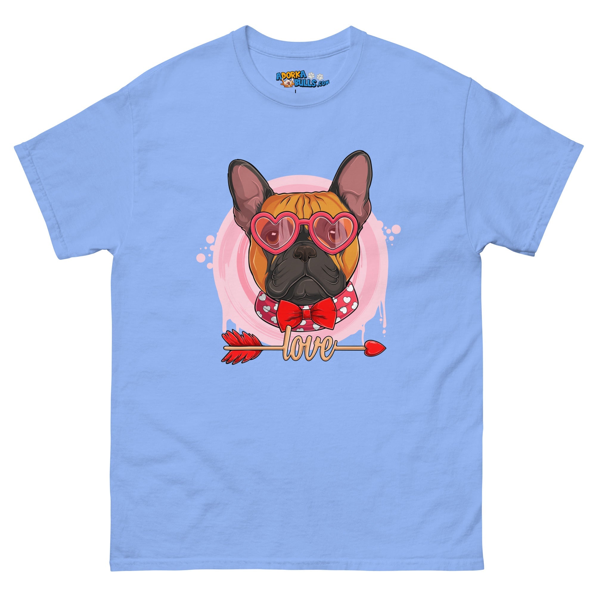 Handsome Red & White Colored Male French Bulldog Valentine&