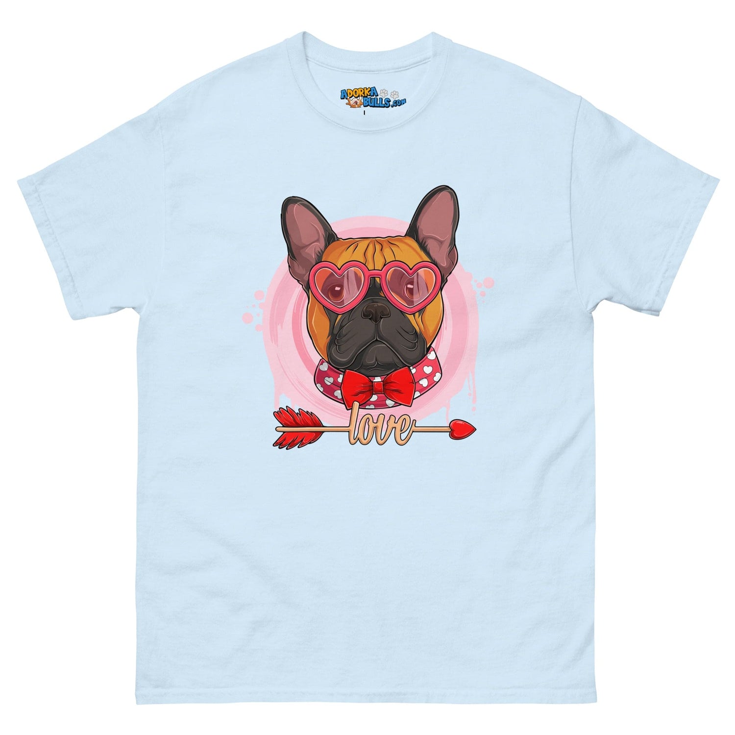 Handsome Red & White Colored Male French Bulldog Valentine&