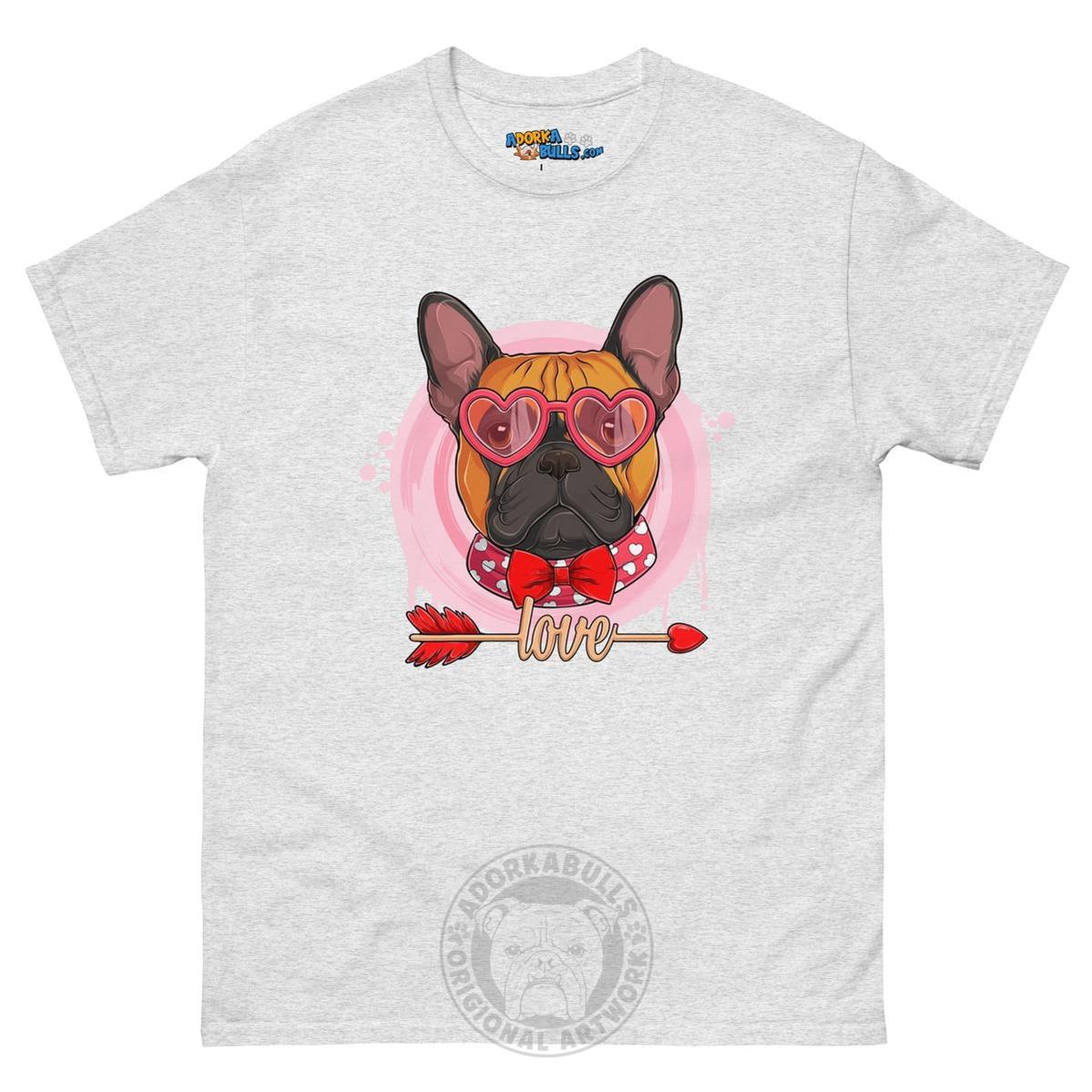 Handsome Red & White Colored Male French Bulldog Valentine&