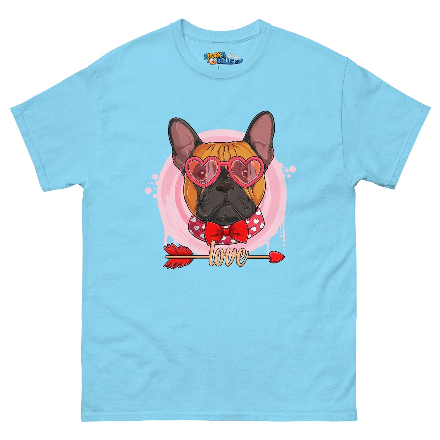 Handsome Red & White Colored Male French Bulldog Valentine&