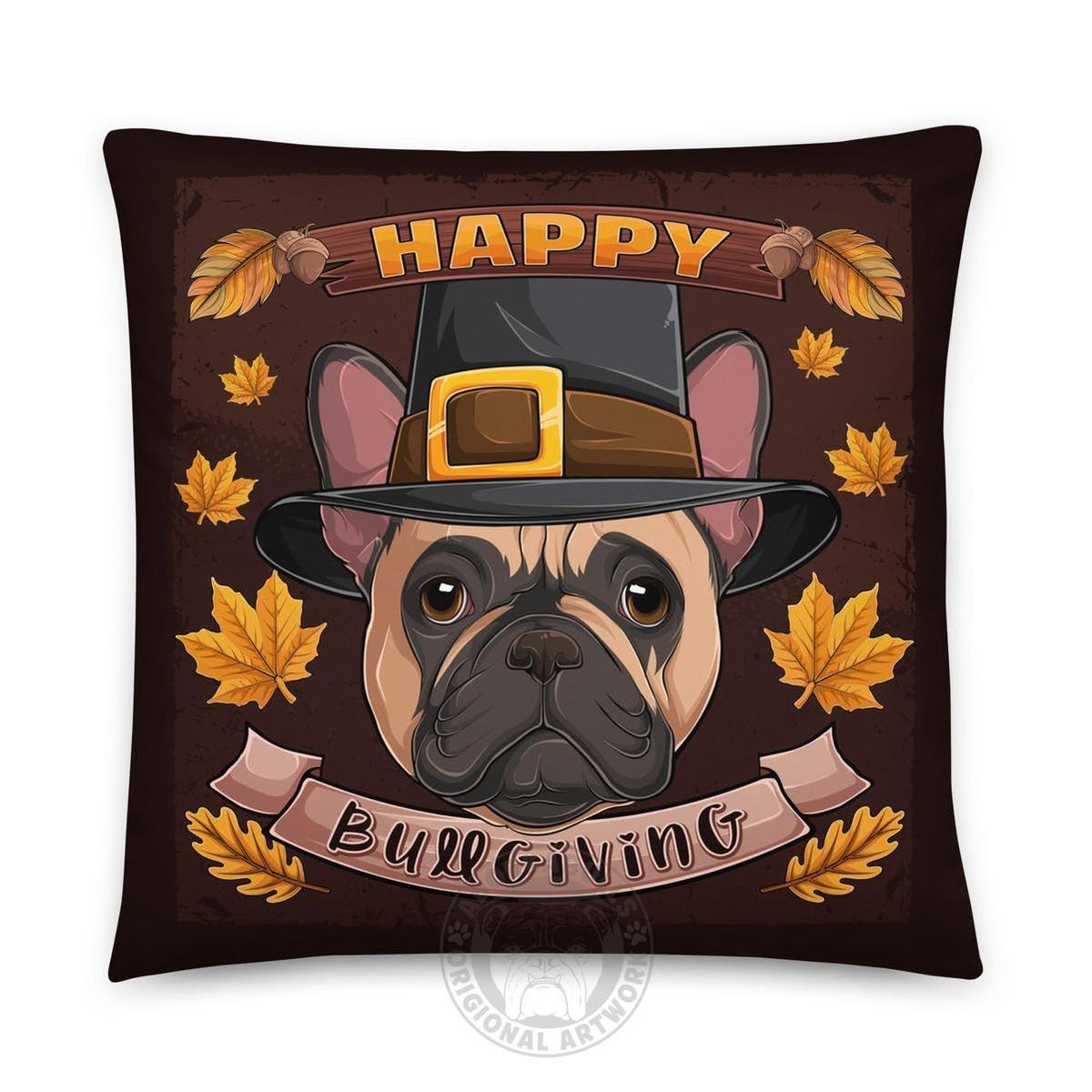 Happy Bullgiving Pillow