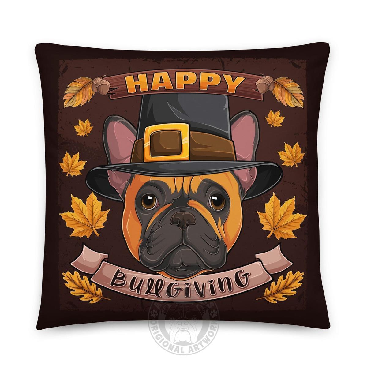 Happy Bullgiving Pillow