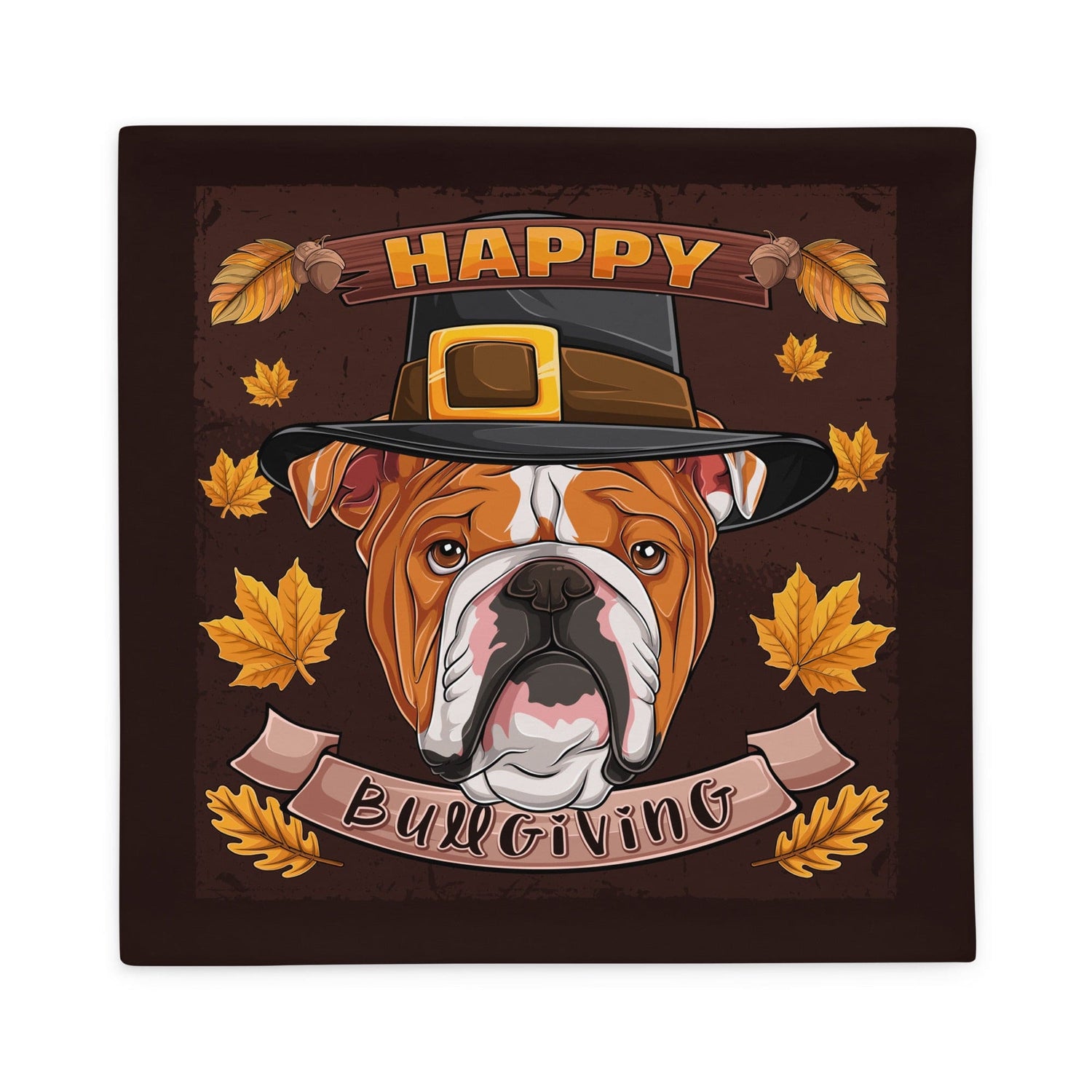 Happy Bullgiving Pillow Case