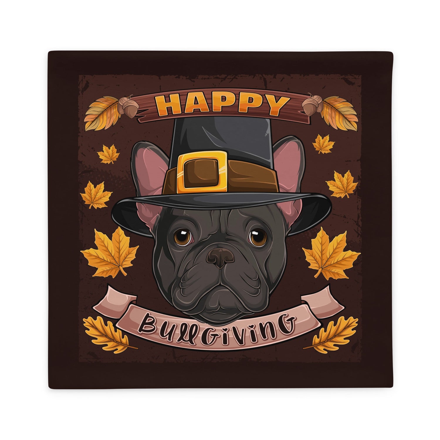 Happy Bullgiving Pillow Case