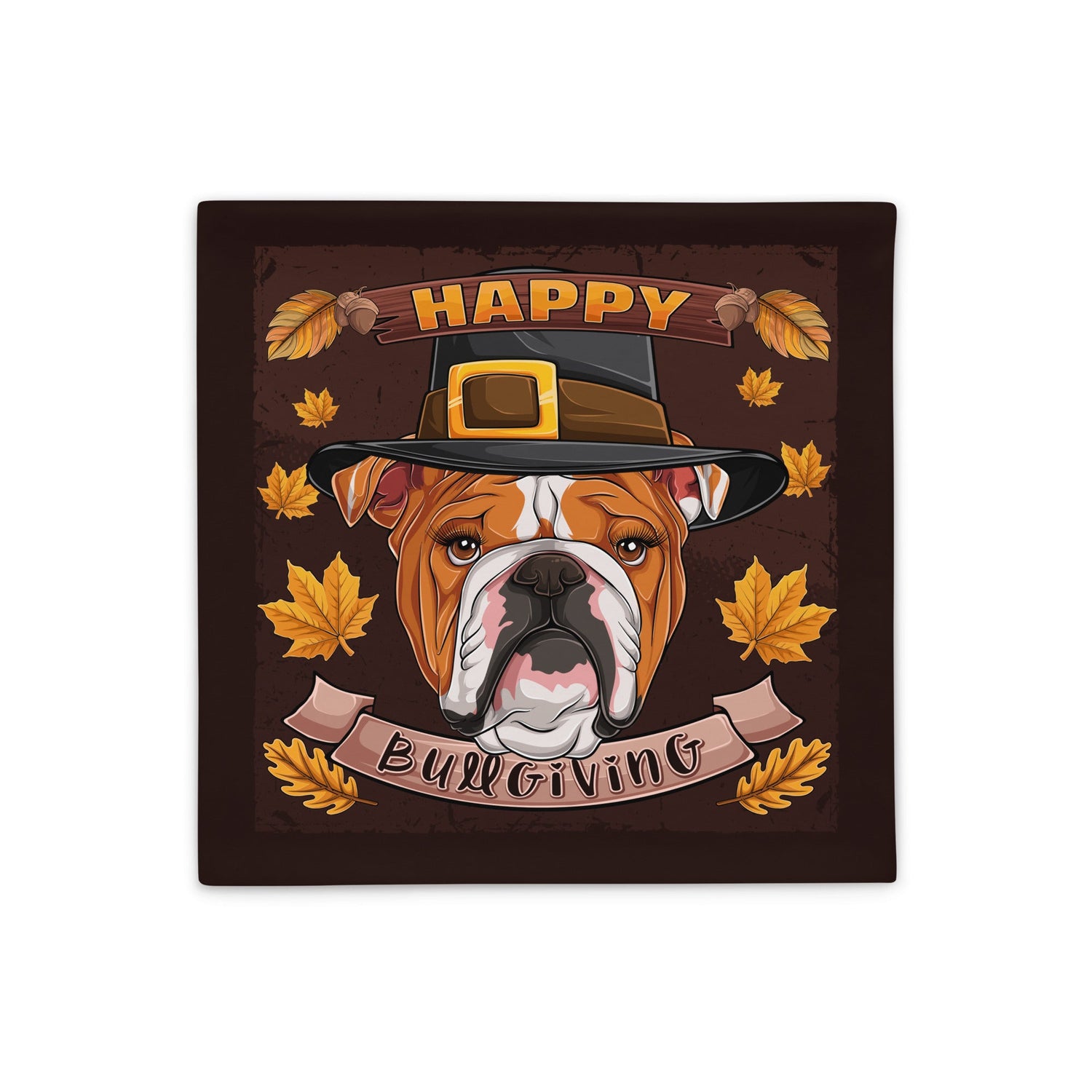 Happy Bullgiving Pillow Case