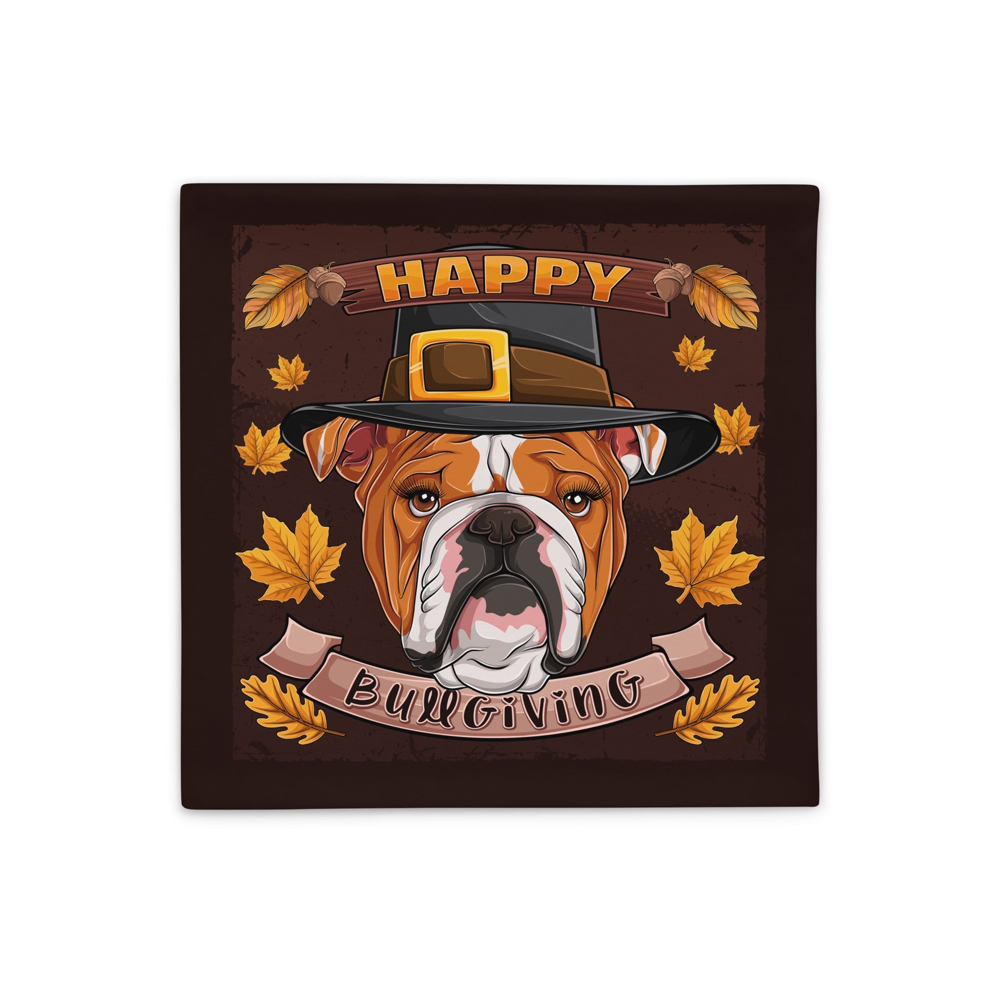 Happy Bullgiving Pillow Case